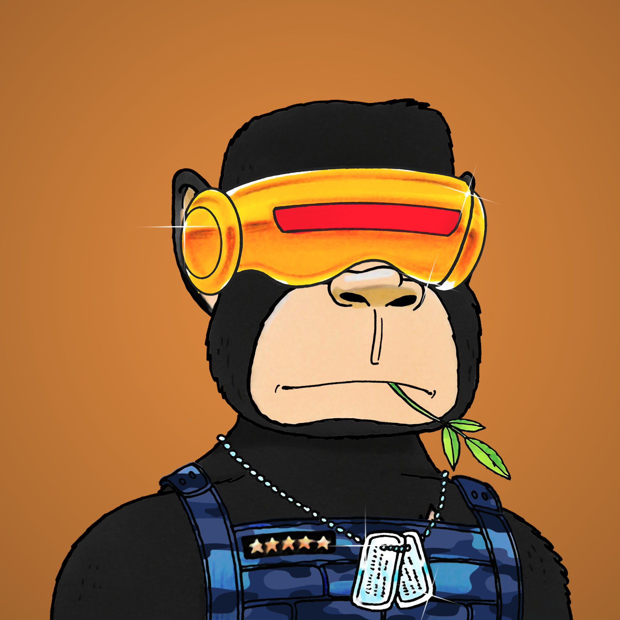 George Trosley - Jungle Freaks - Jungle Freak 5406 - NFT # 5406