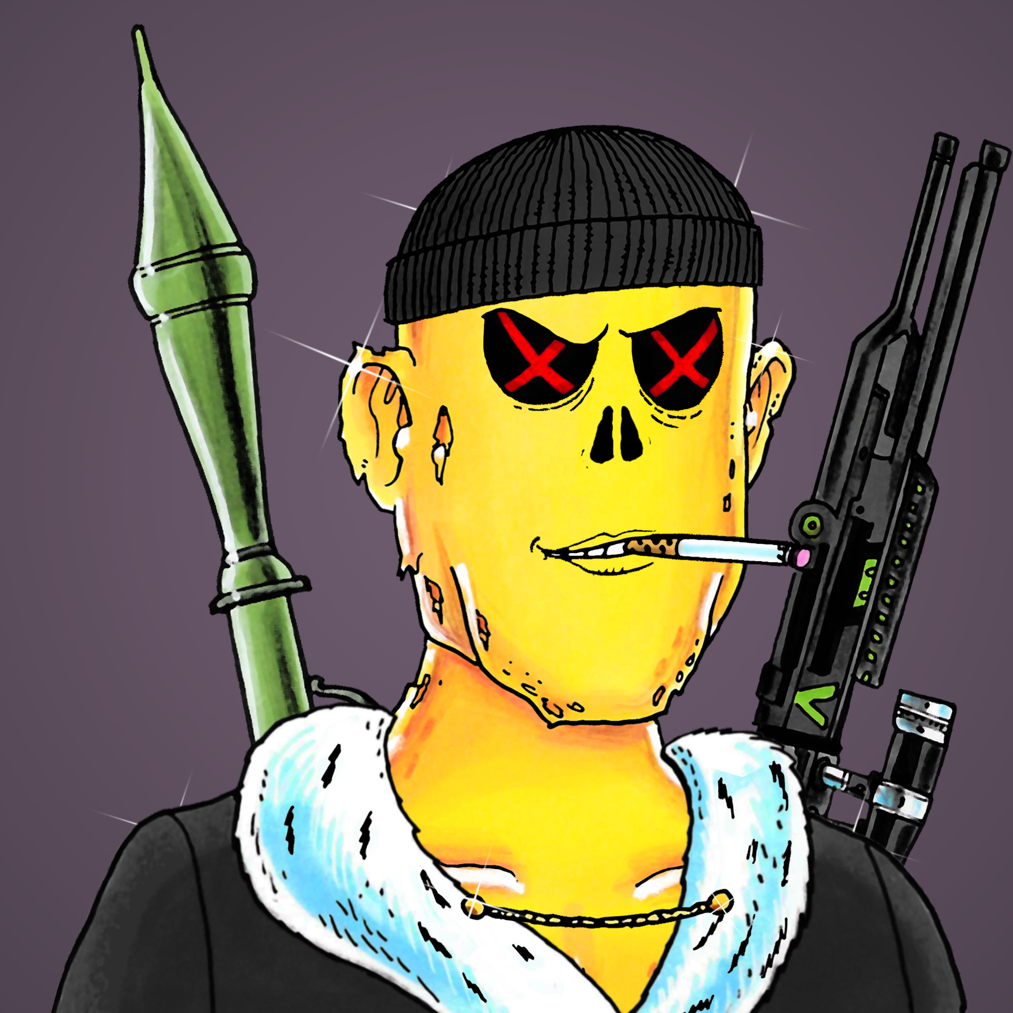 George Trosley - Jungle Freaks - Jungle Freak 5407 - NFT # 5407