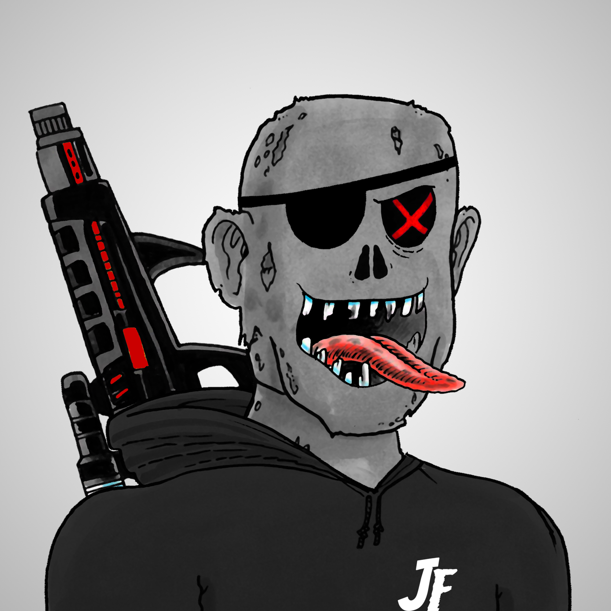 George Trosley - Jungle Freaks - Jungle Freak 5409 - NFT # 5409