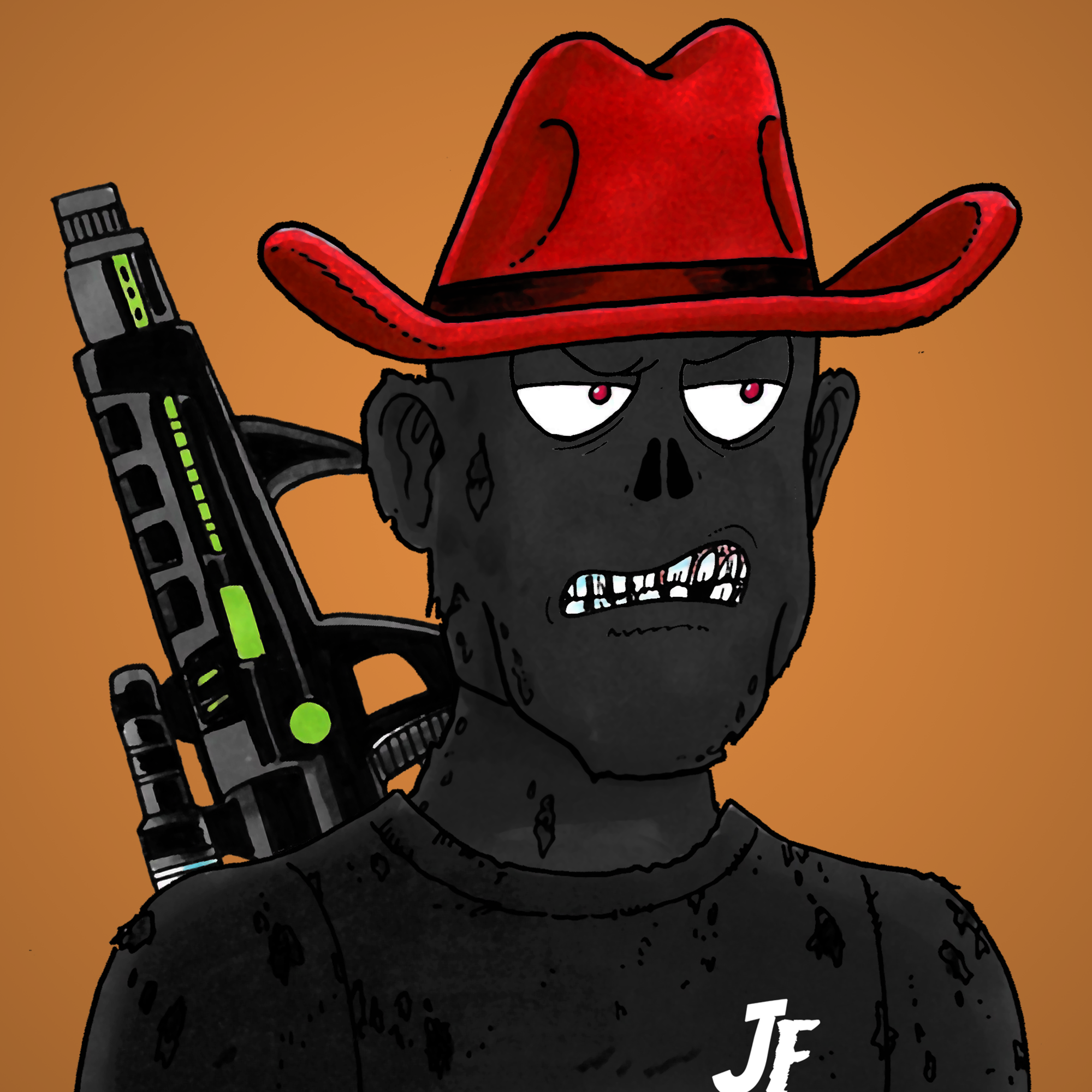 George Trosley - Jungle Freaks - Jungle Freak 5410 - NFT # 5410