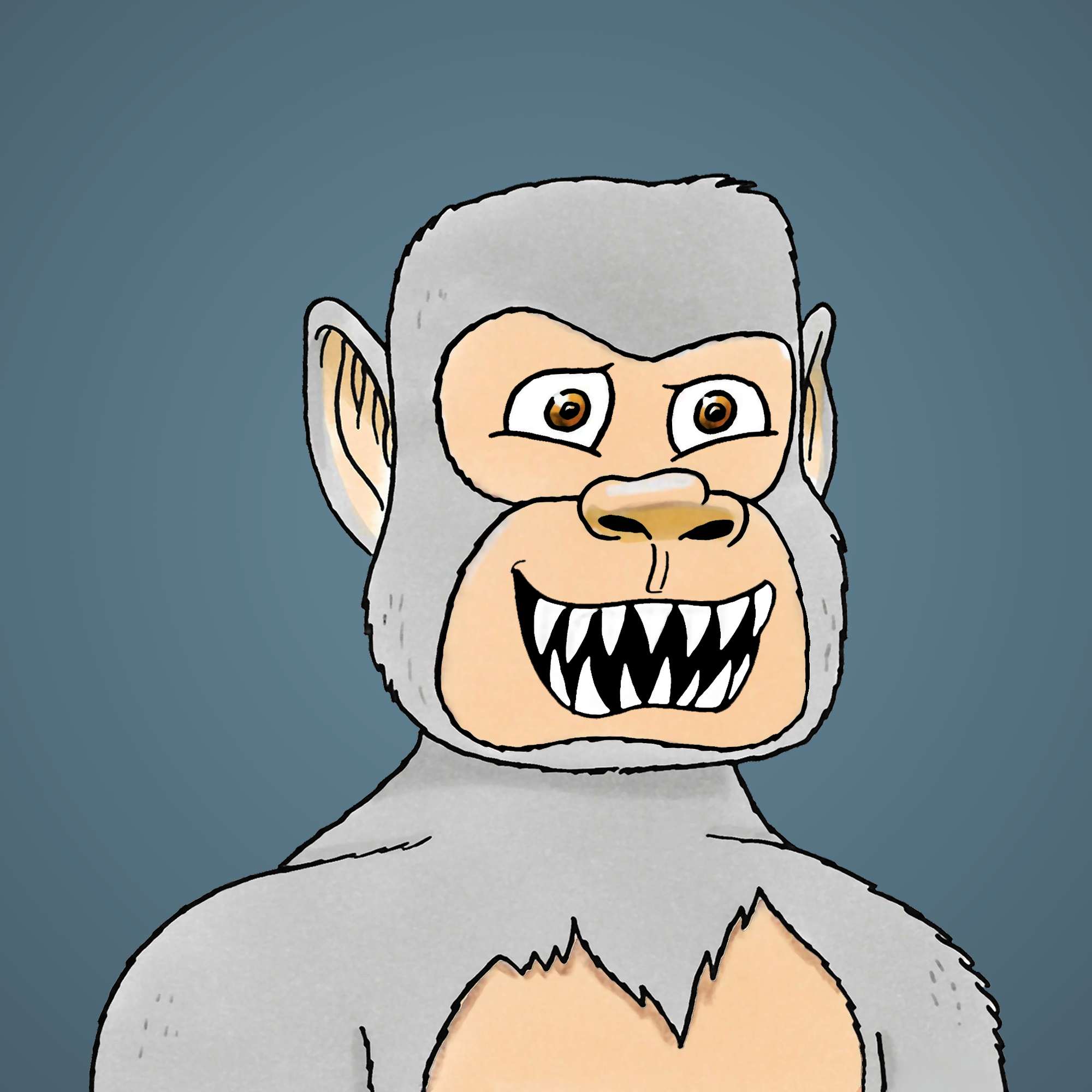 George Trosley - Jungle Freaks - Jungle Freak 5413 - NFT # 5413