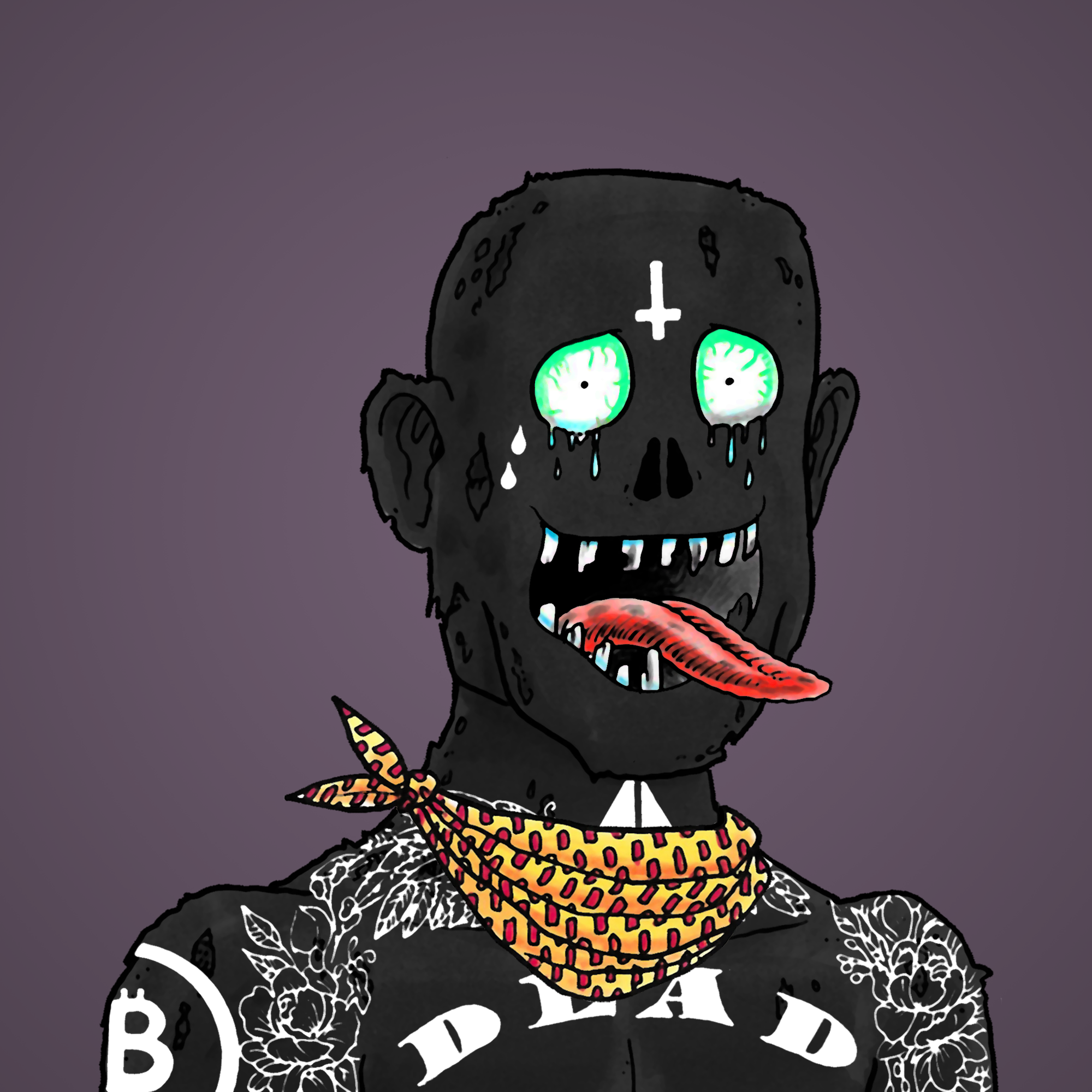 George Trosley - Jungle Freaks - Jungle Freak 5421 - NFT # 5421