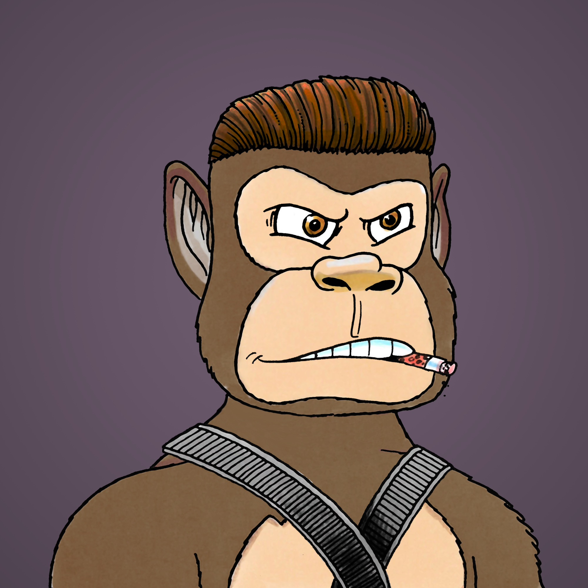 George Trosley - Jungle Freaks - Jungle Freak 5427 - NFT # 5427