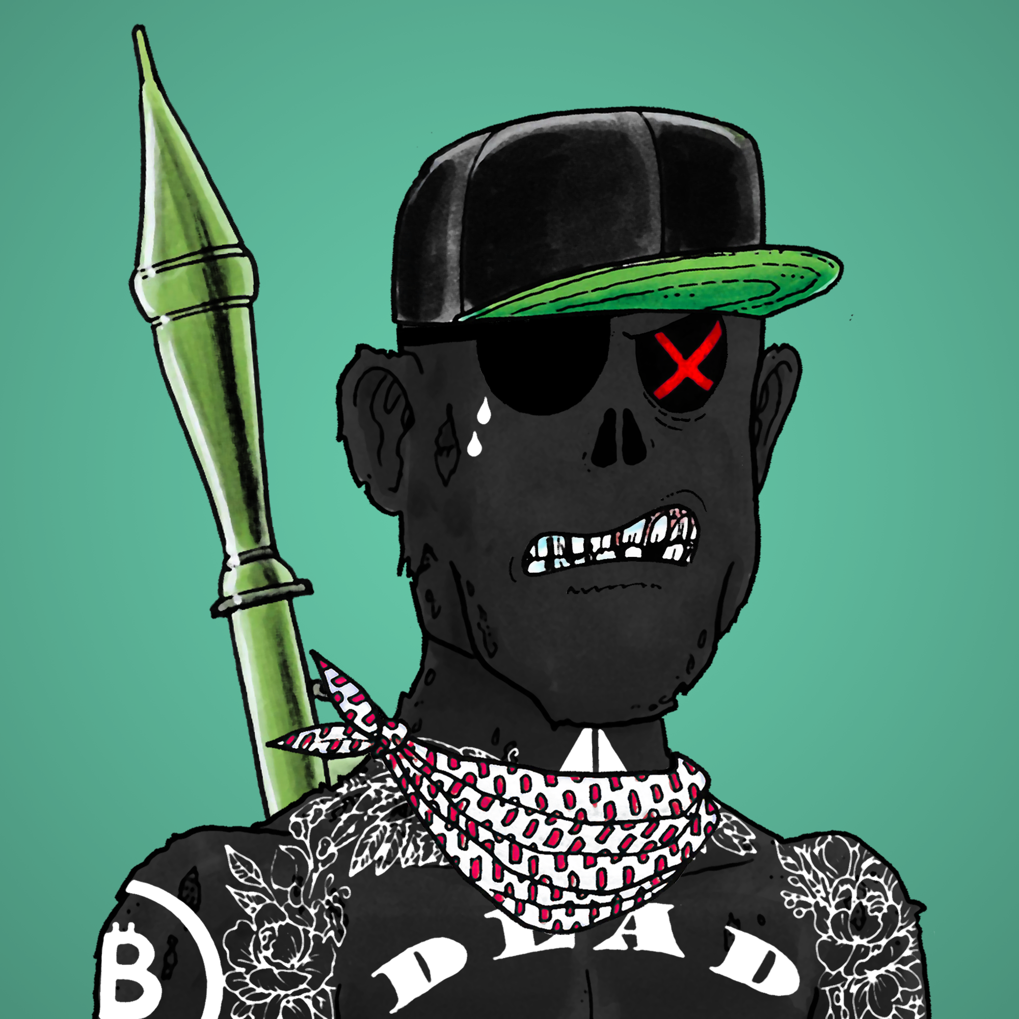 George Trosley - Jungle Freaks - Jungle Freak 5431 - NFT # 5431