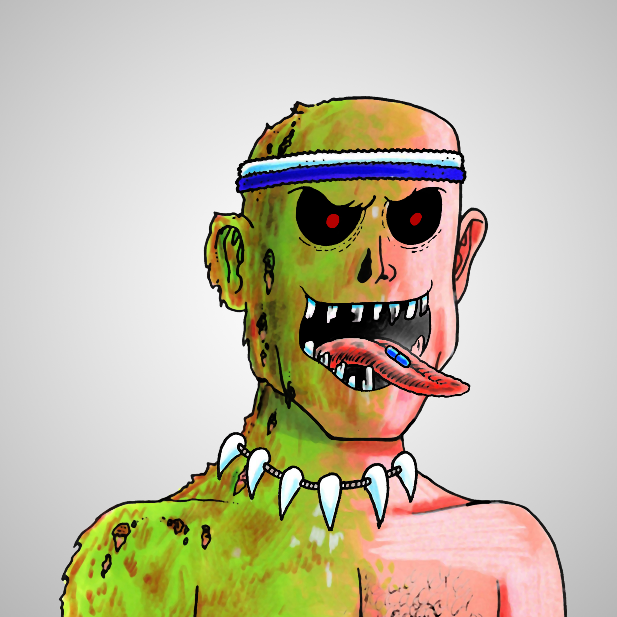 George Trosley - Jungle Freaks - Jungle Freak 5442 - NFT # 5442