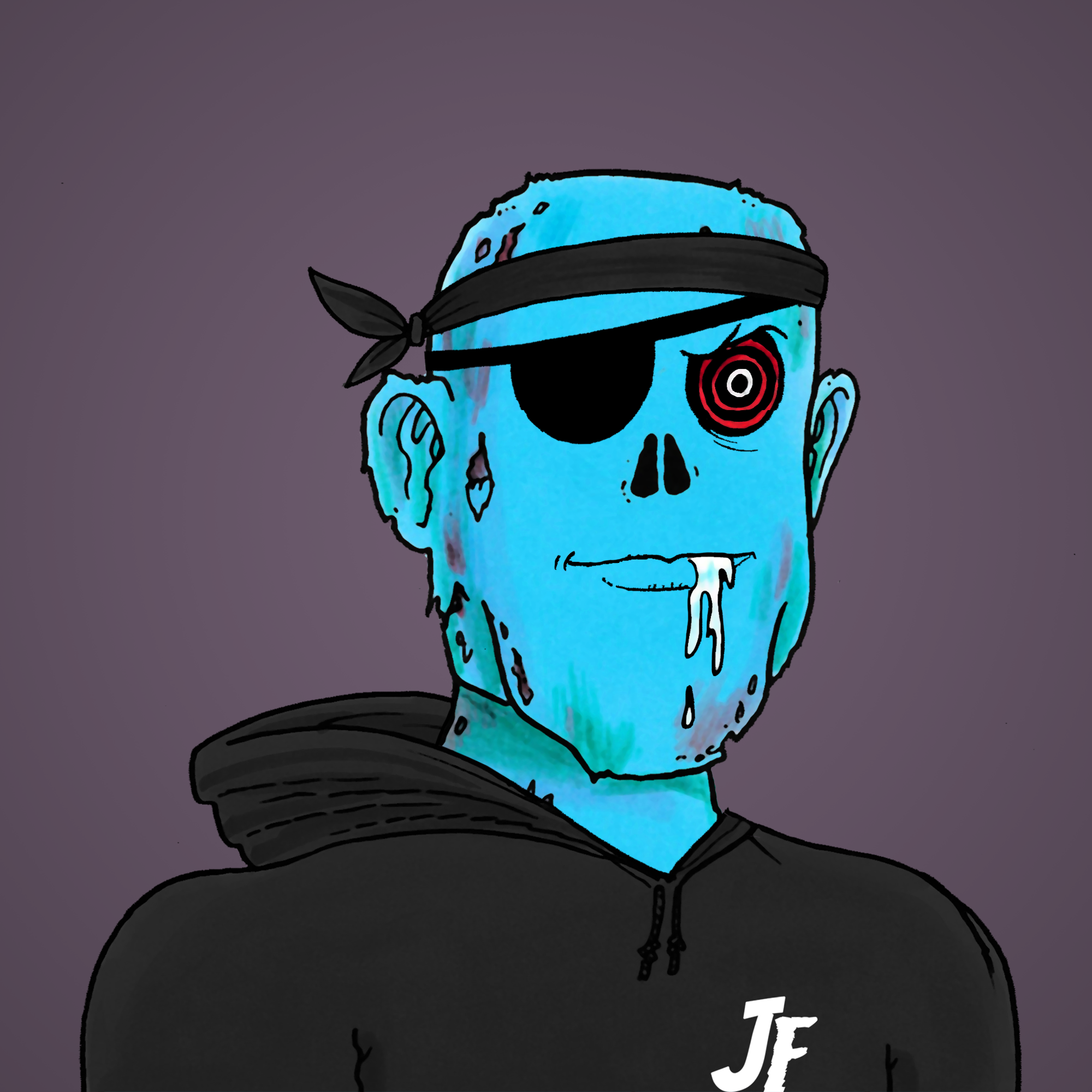 George Trosley - Jungle Freaks - Jungle Freak 5447 - NFT # 5447