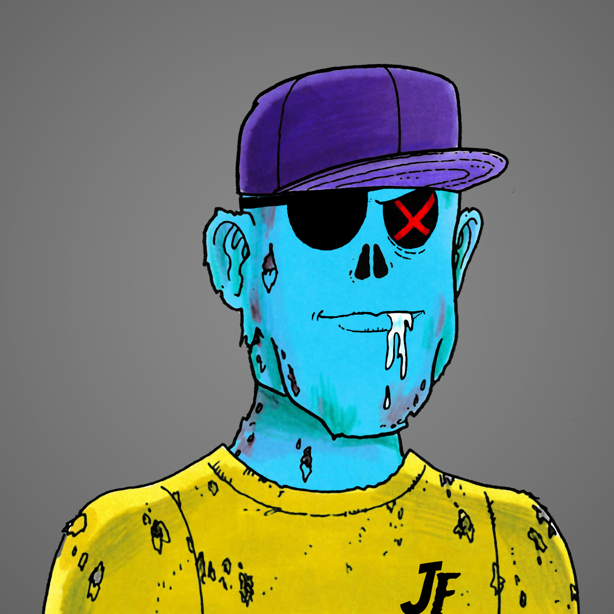 George Trosley - Jungle Freaks - Jungle Freak 545 - NFT # 545