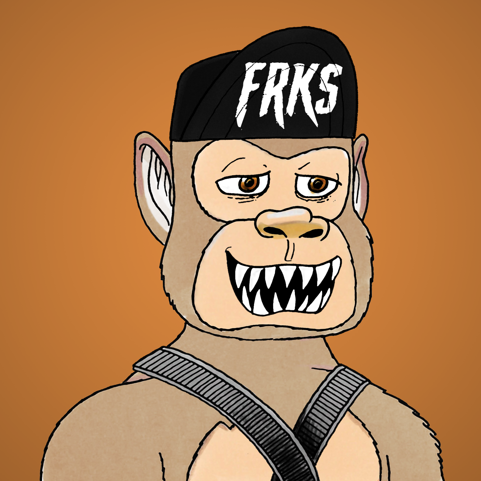 George Trosley - Jungle Freaks - Jungle Freak 5451 - NFT # 5451