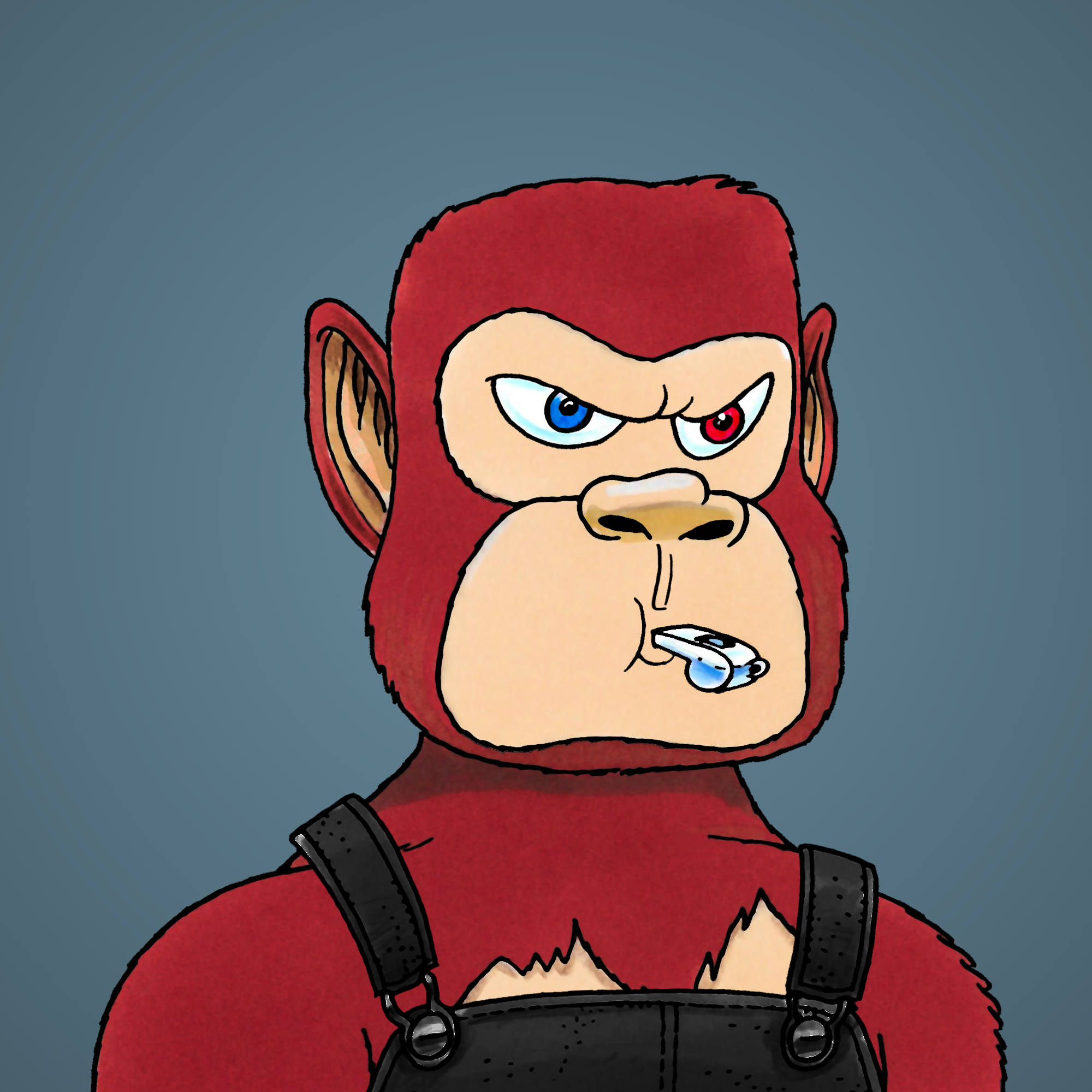 George Trosley - Jungle Freaks - Jungle Freak 5453 - NFT # 5453