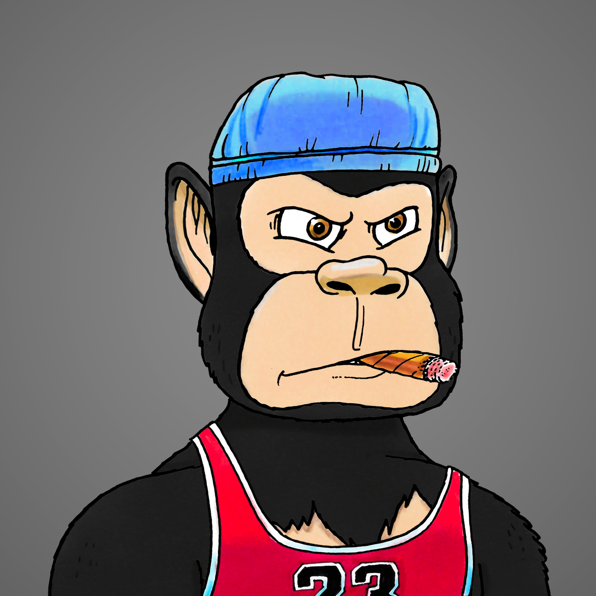 George Trosley - Jungle Freaks - Jungle Freak 5457 - NFT # 5457