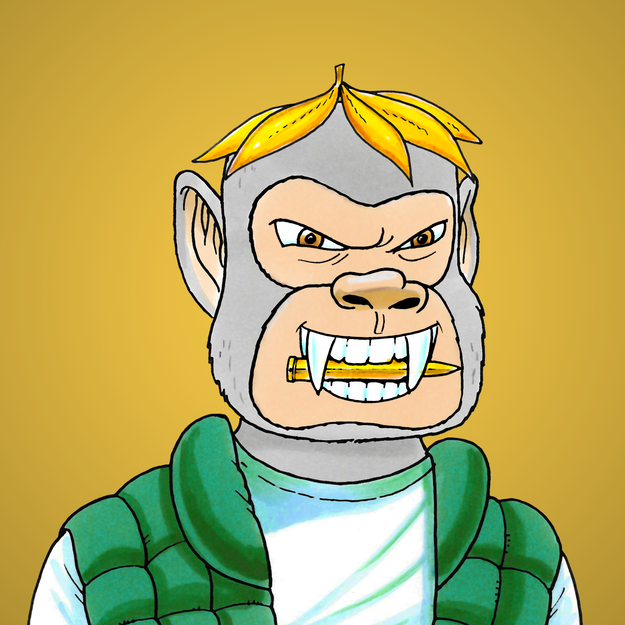 George Trosley - Jungle Freaks - Jungle Freak 5459 - NFT # 5459