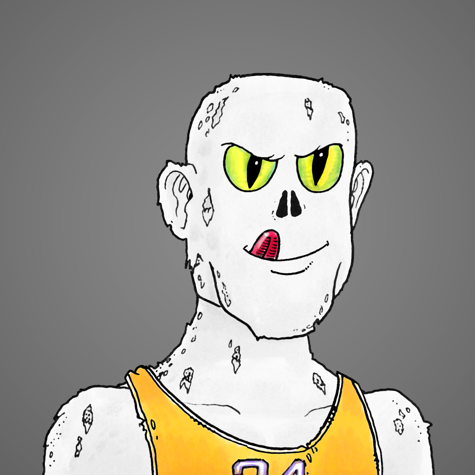 George Trosley - Jungle Freaks - Jungle Freak 546 - NFT # 546