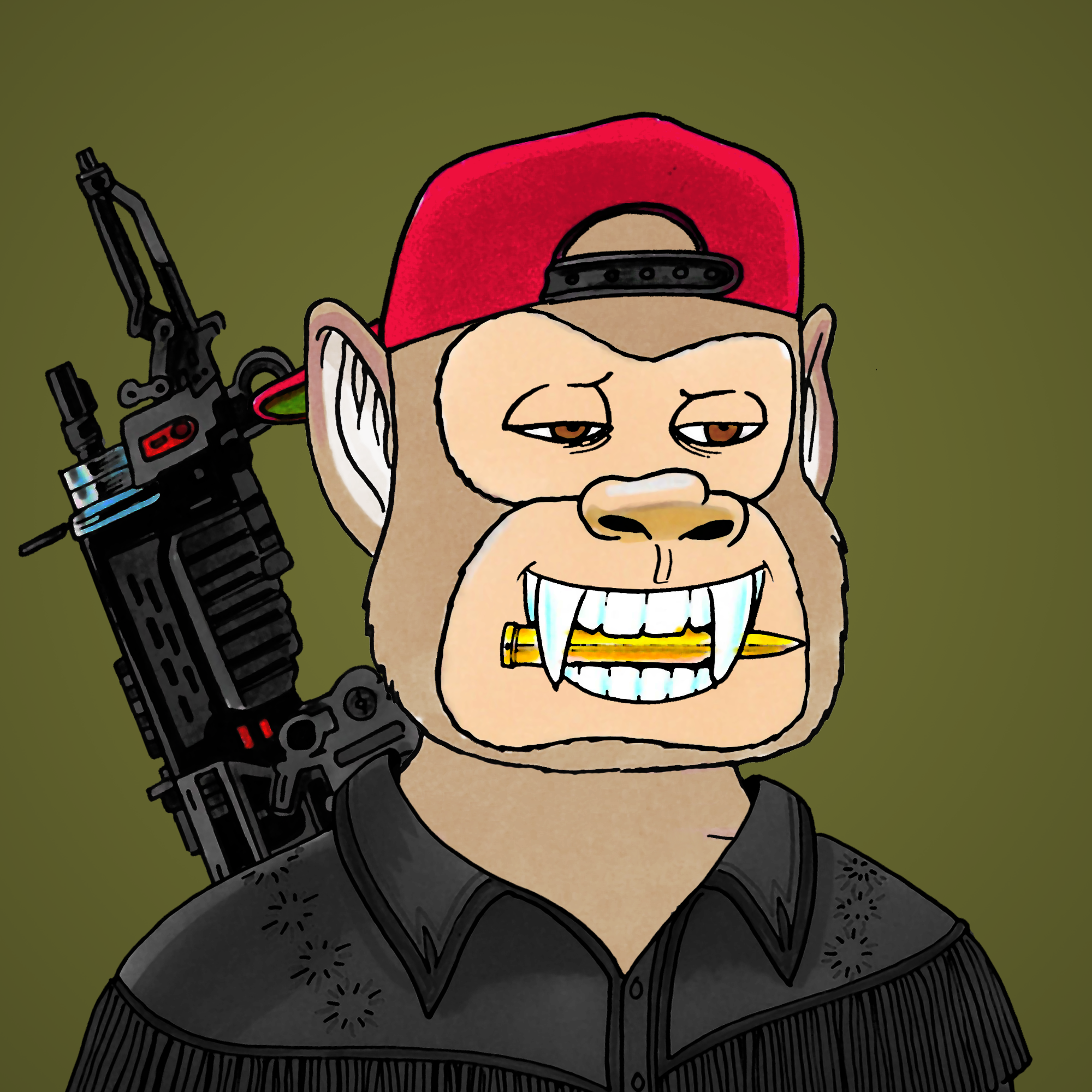 George Trosley - Jungle Freaks - Jungle Freak 5463 - NFT # 5463