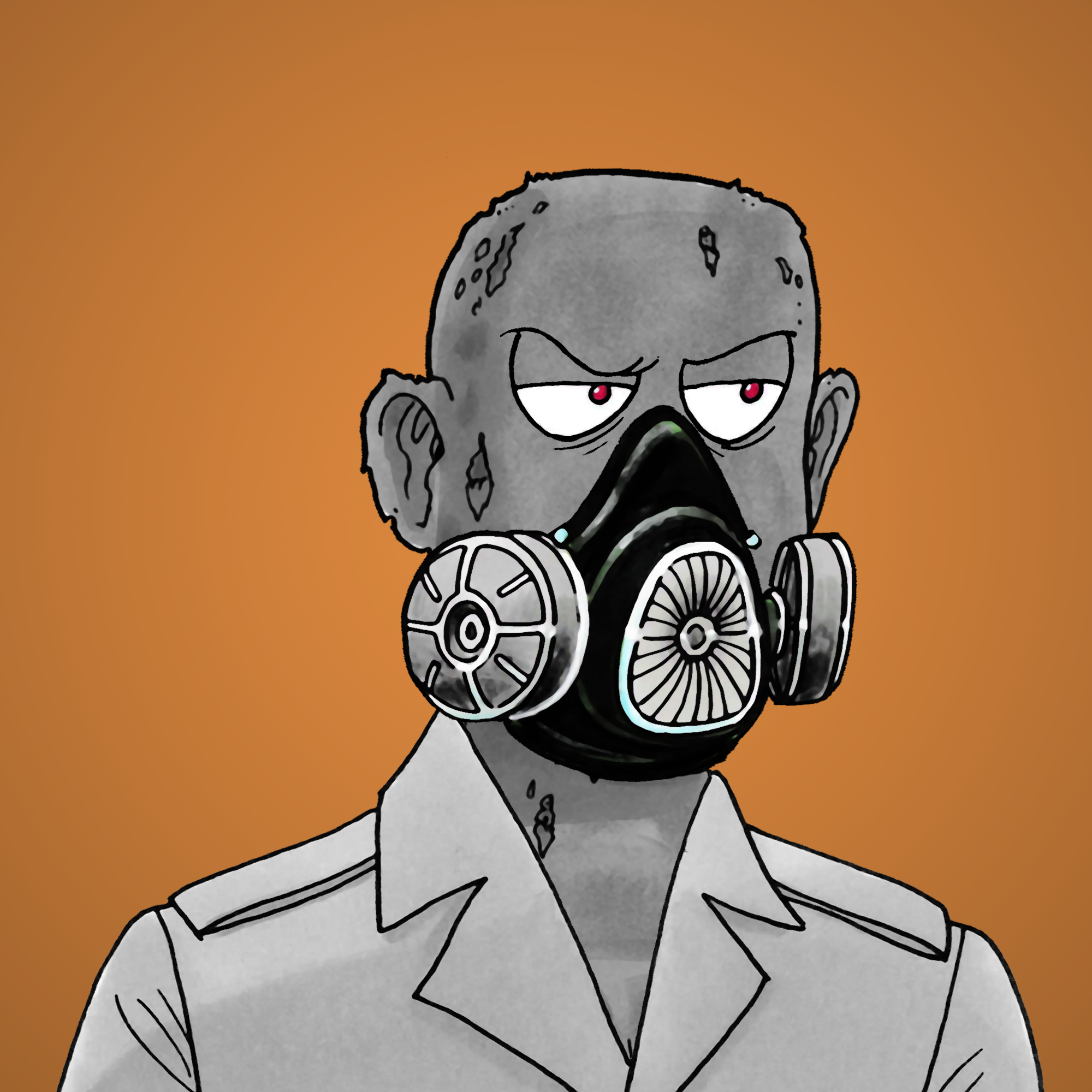 George Trosley - Jungle Freaks - Jungle Freak 5478 - NFT # 5478