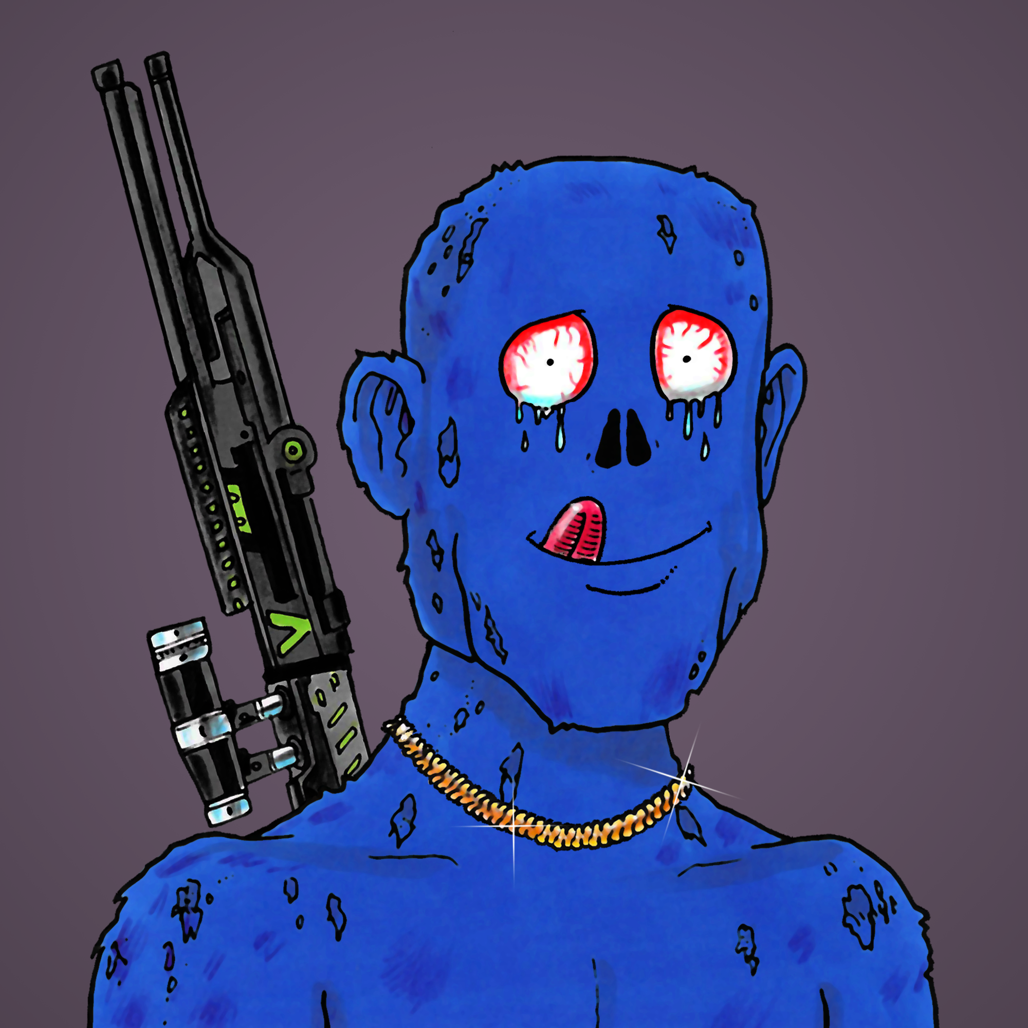 George Trosley - Jungle Freaks - Jungle Freak 548 - NFT # 548