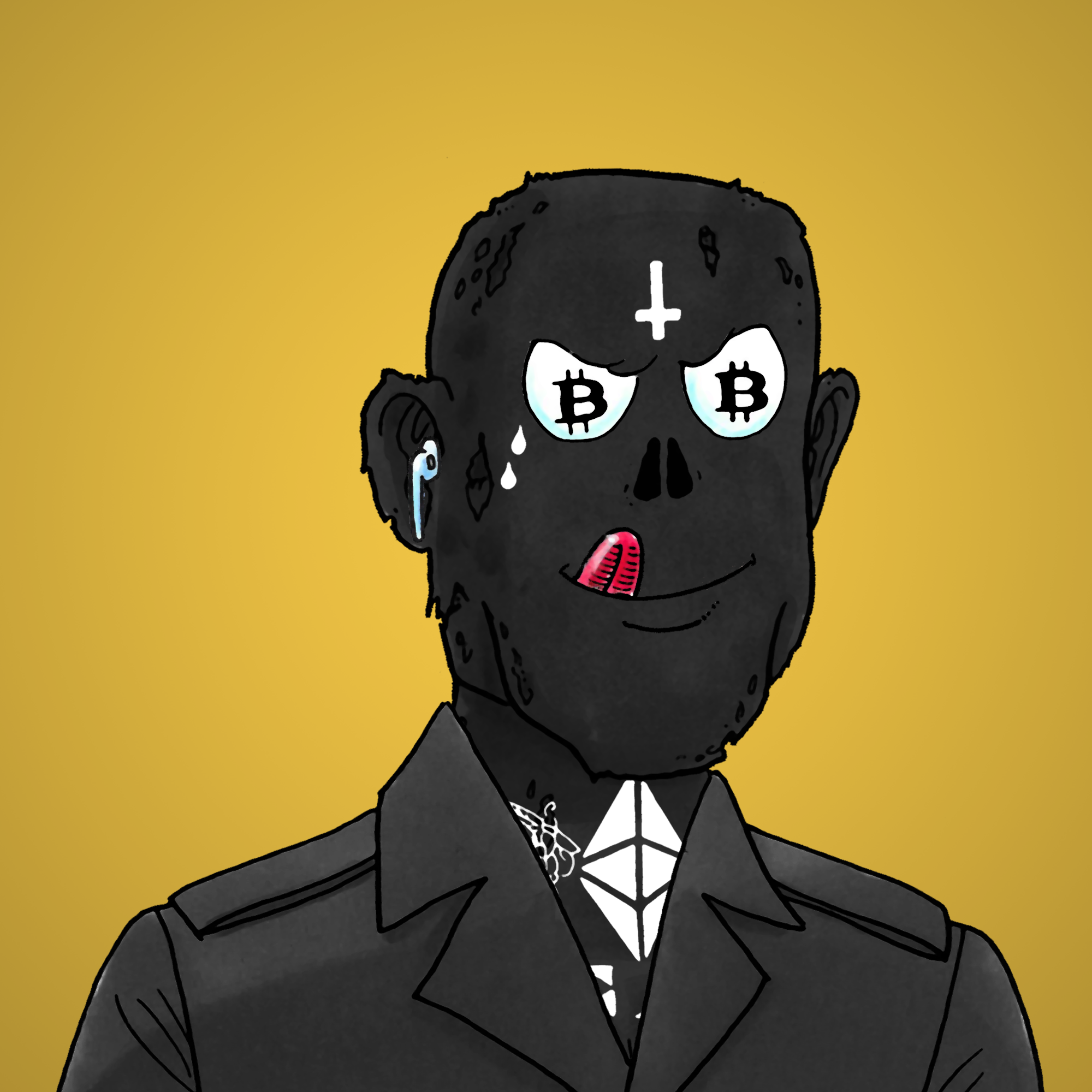 George Trosley - Jungle Freaks - Jungle Freak 549 - NFT # 549