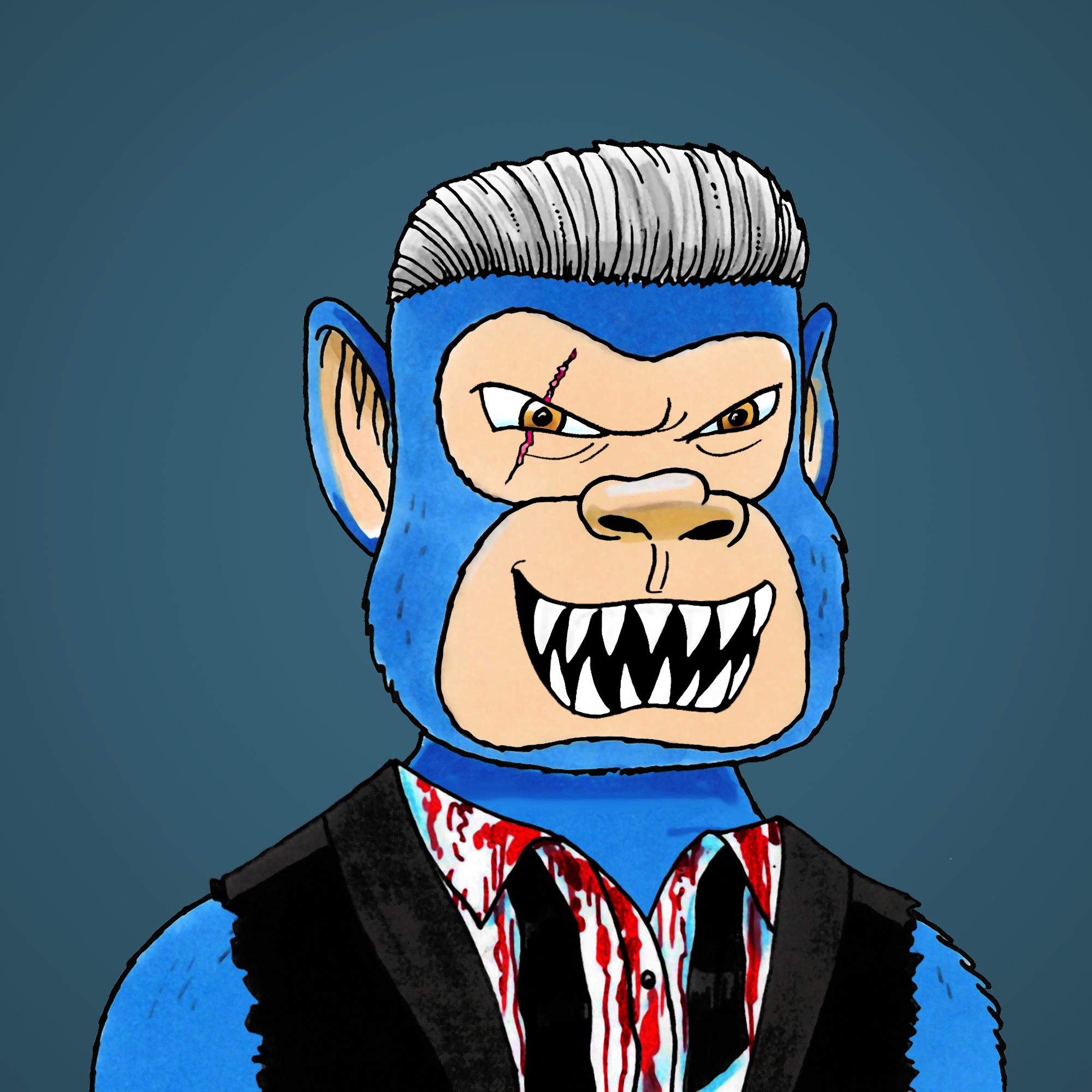 George Trosley - Jungle Freaks - Jungle Freak 5503 - NFT # 5503