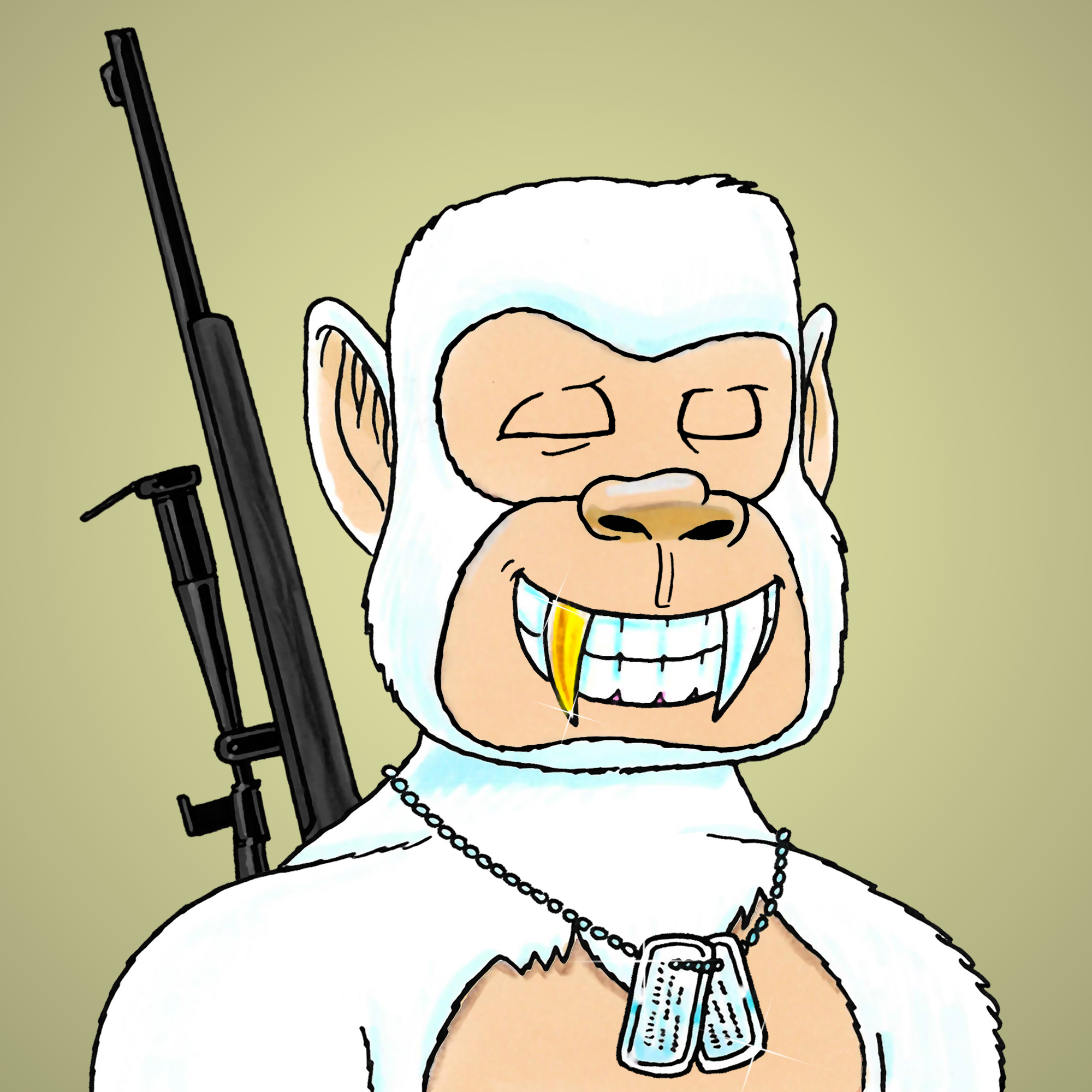 George Trosley - Jungle Freaks - Jungle Freak 5509 - NFT # 5509