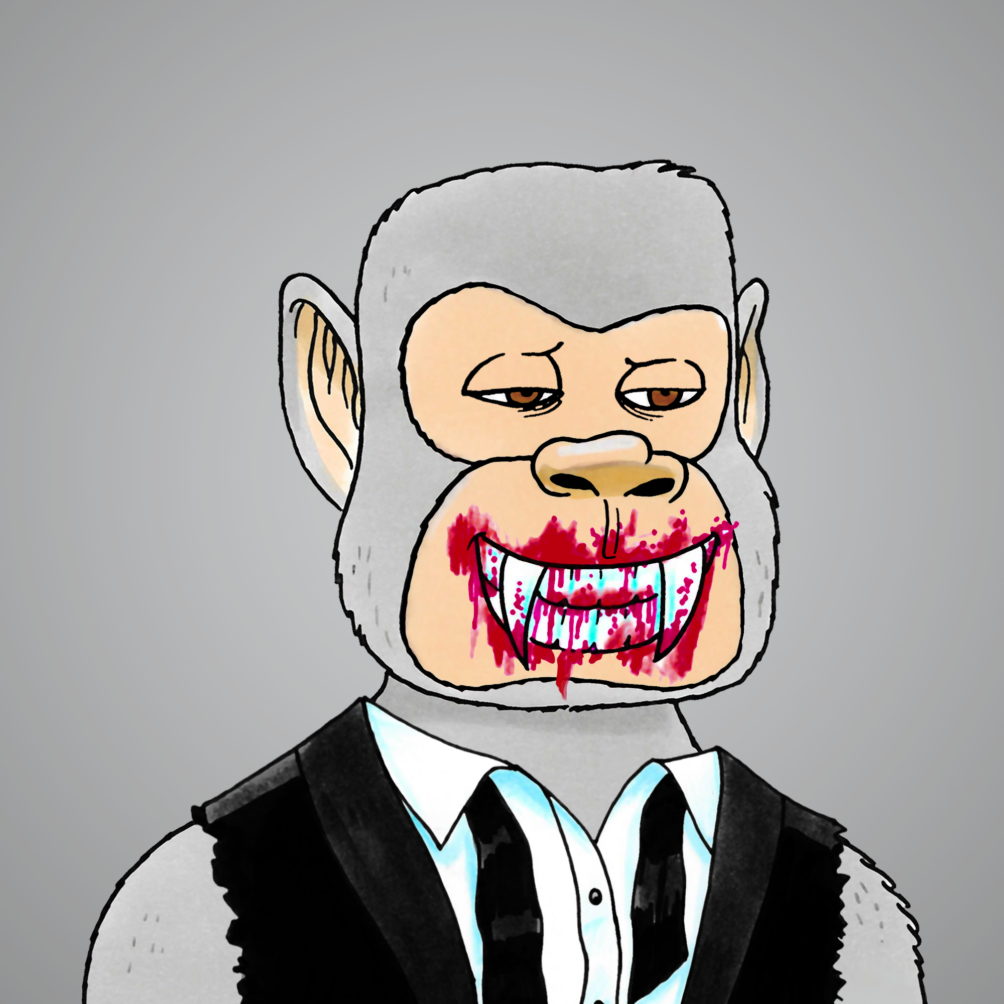 George Trosley - Jungle Freaks - Jungle Freak 551 - NFT # 551