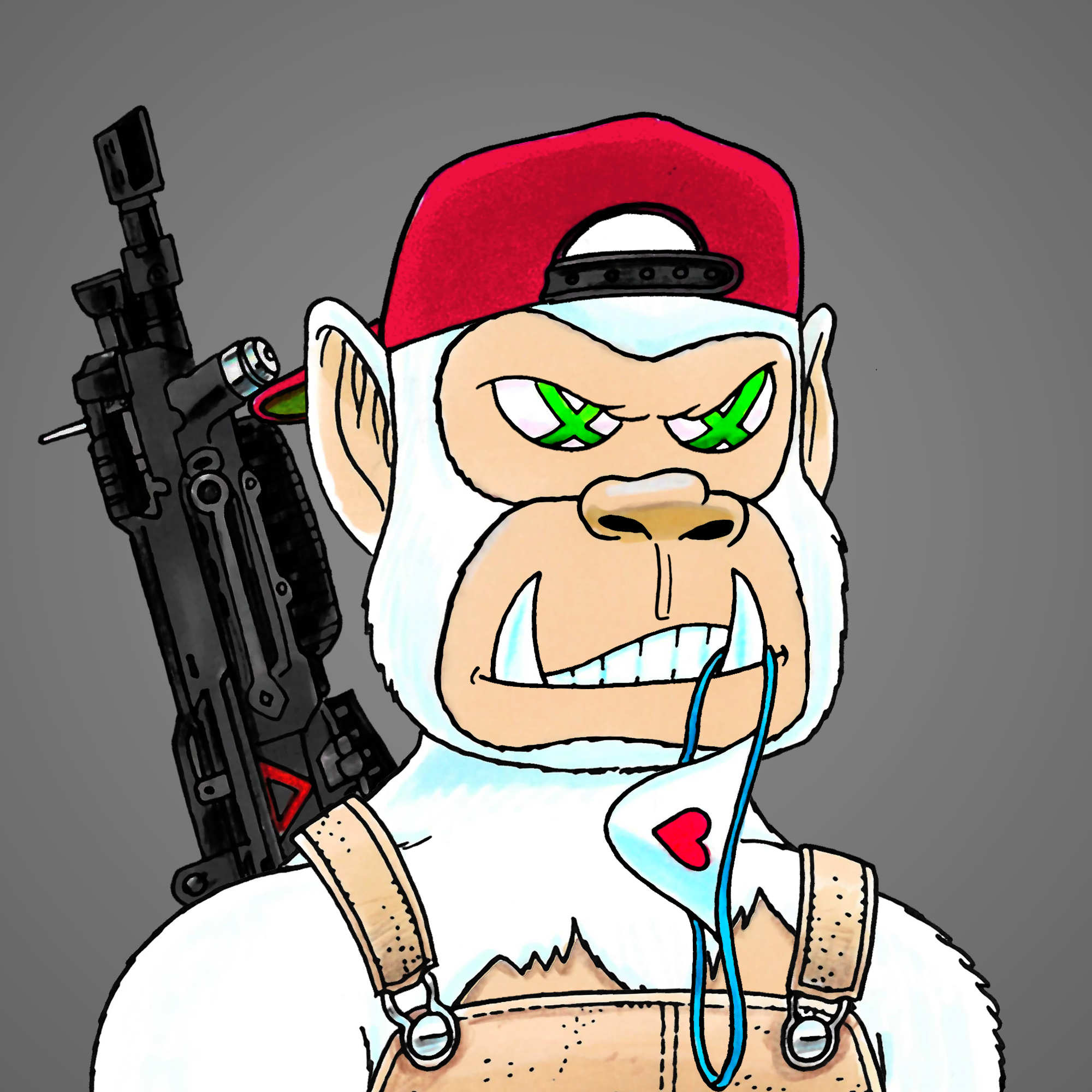 George Trosley - Jungle Freaks - Jungle Freak 5510 - NFT # 5510