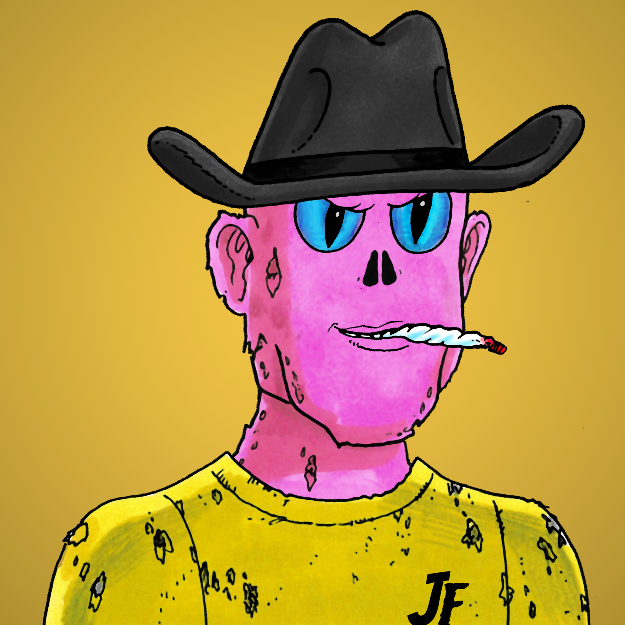 George Trosley - Jungle Freaks - Jungle Freak 5512 - NFT # 5512