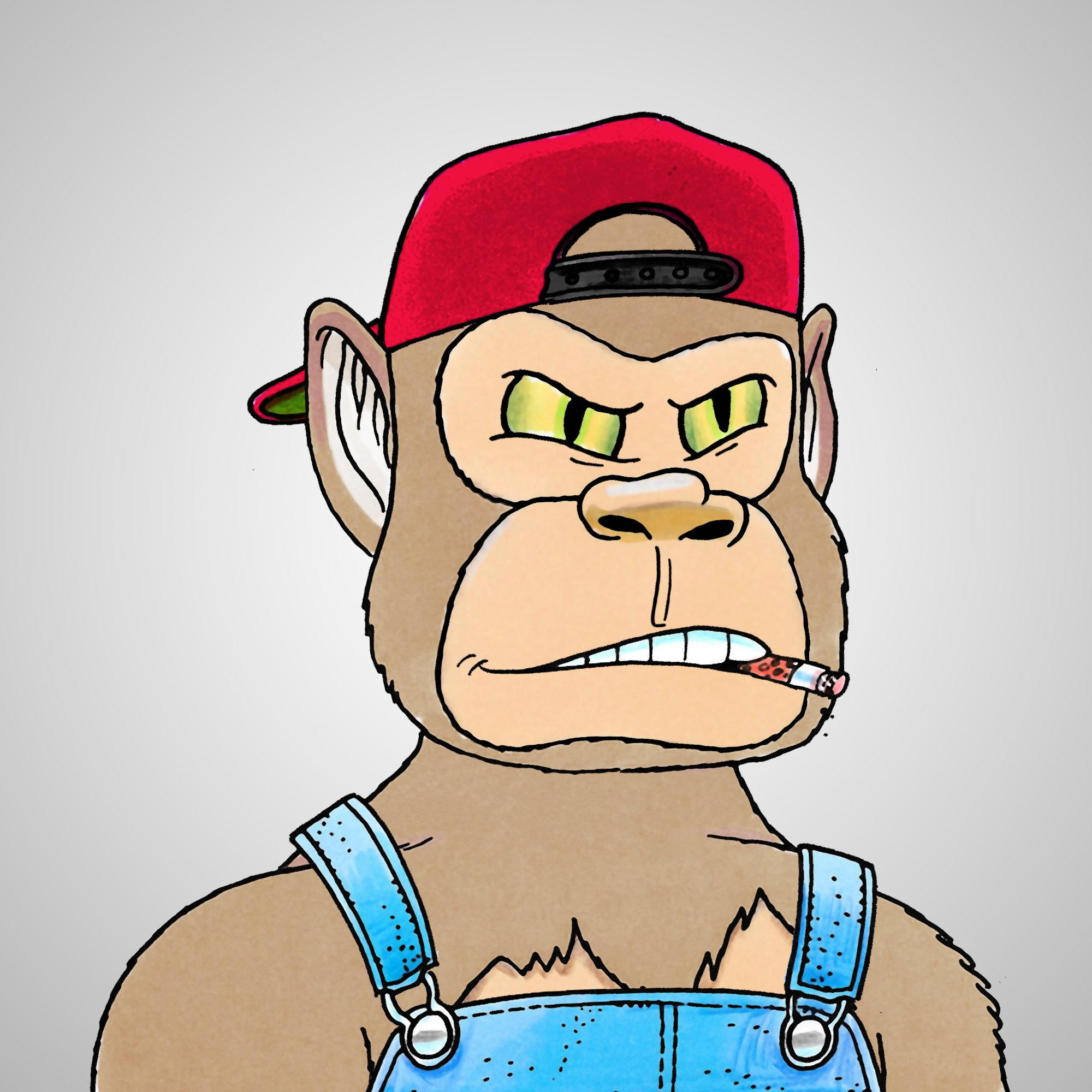 George Trosley - Jungle Freaks - Jungle Freak 5515 - NFT # 5515