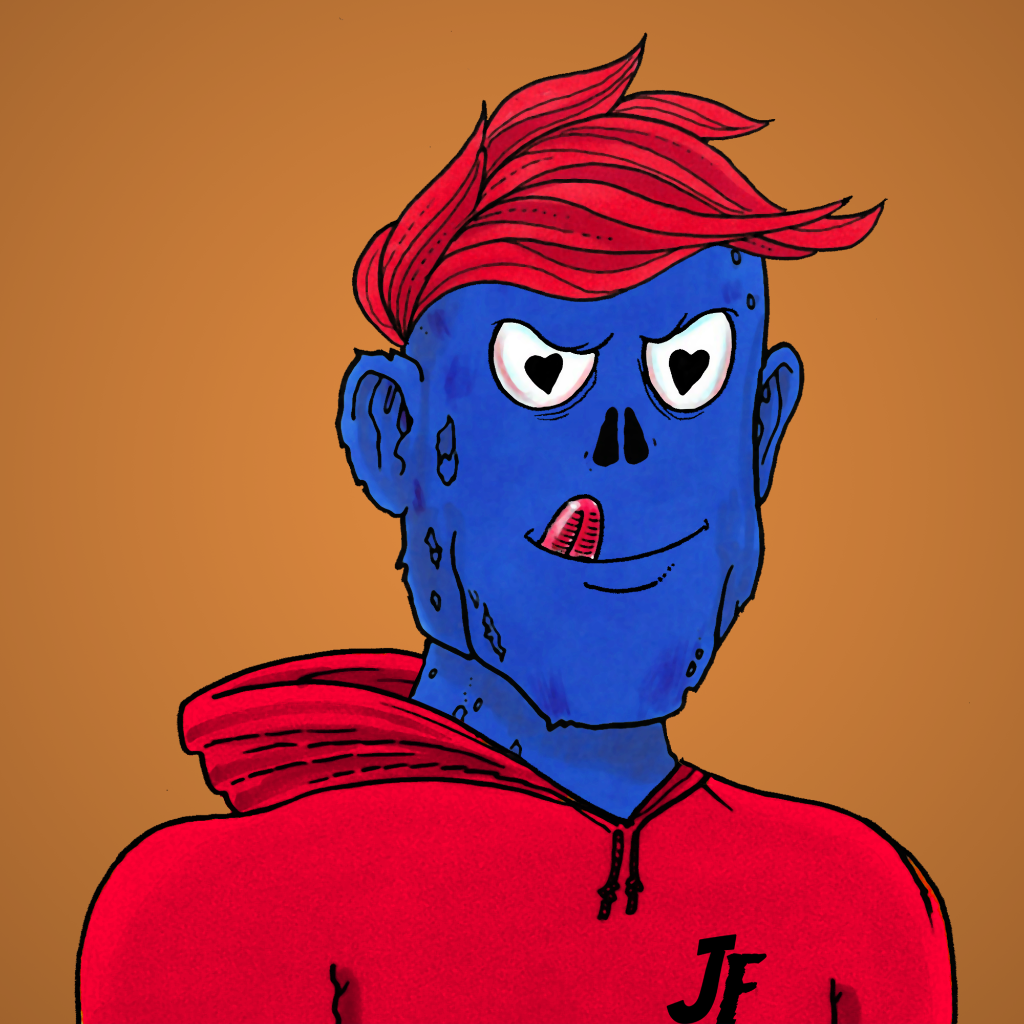 George Trosley - Jungle Freaks - Jungle Freak 553 - NFT # 553