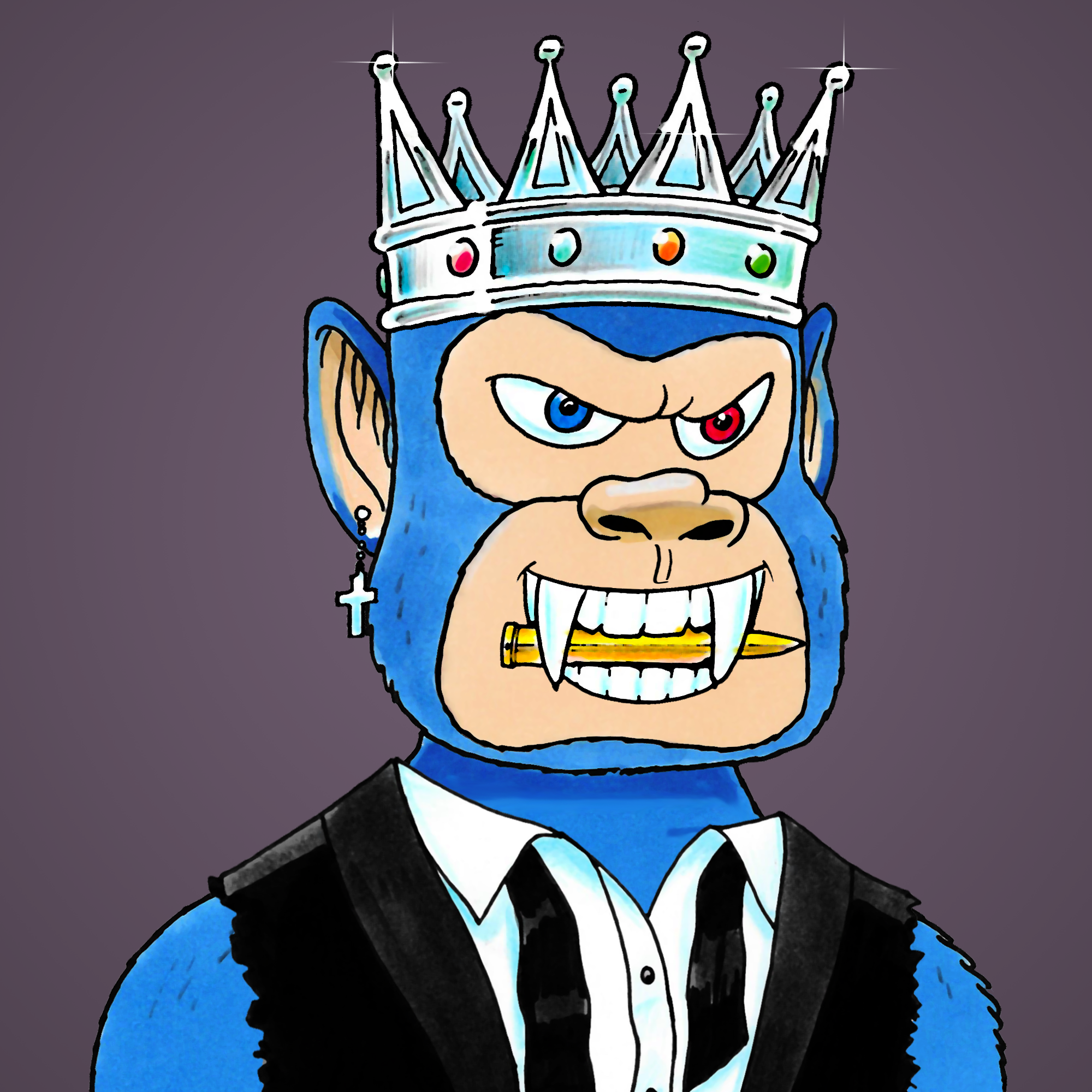 George Trosley - Jungle Freaks - Jungle Freak 5531 - NFT # 5531