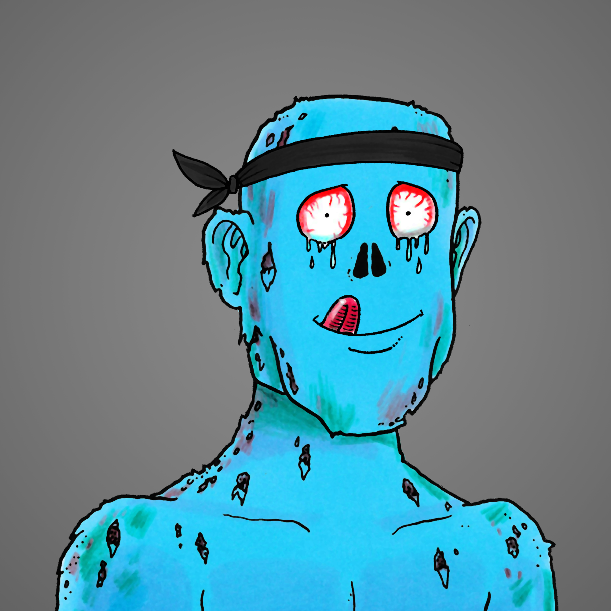 George Trosley - Jungle Freaks - Jungle Freak 554 - NFT # 554