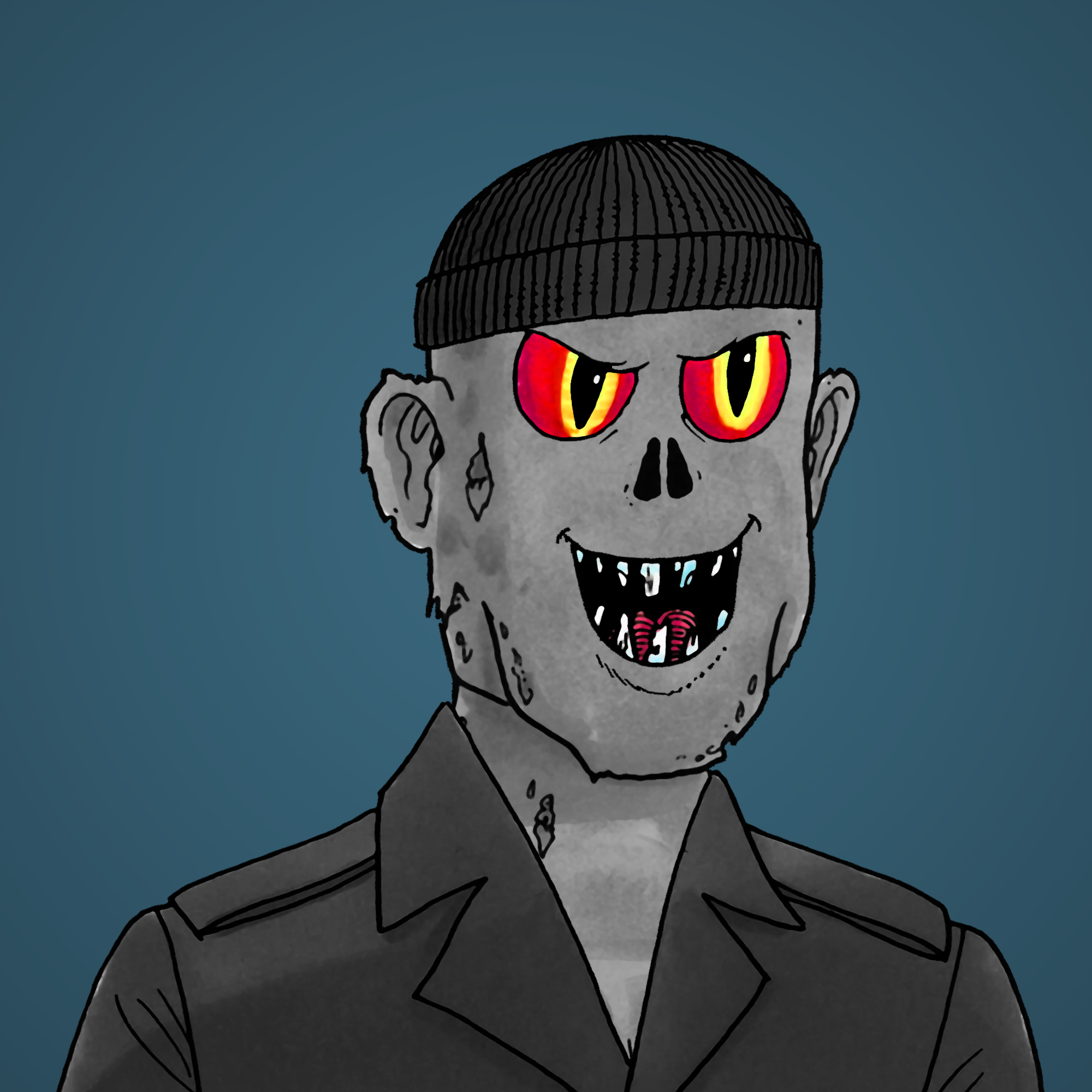 George Trosley - Jungle Freaks - Jungle Freak 5549 - NFT # 5549