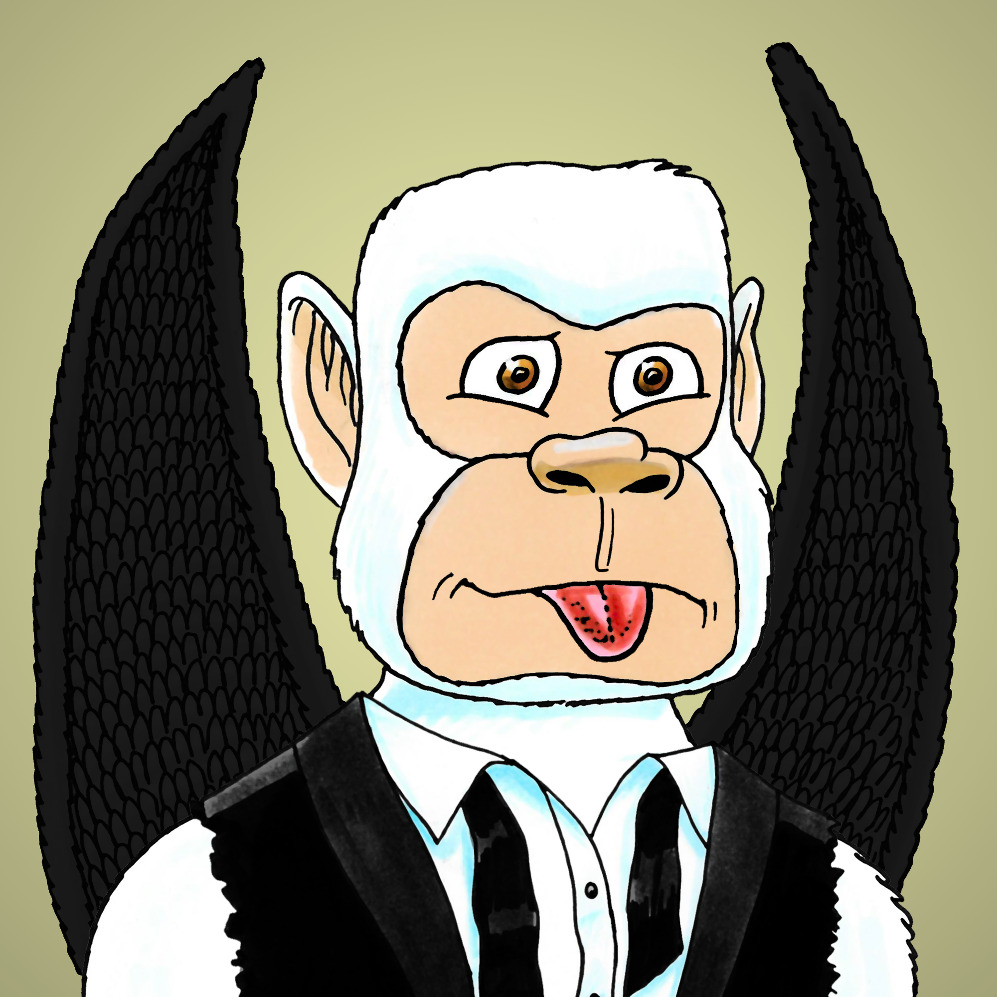 George Trosley - Jungle Freaks - Jungle Freak 5550 - NFT # 5550