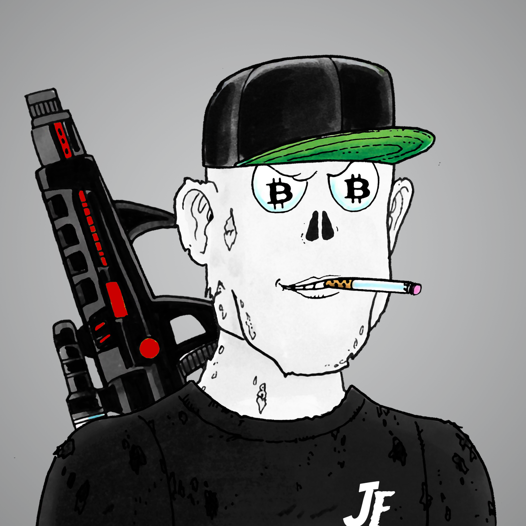 George Trosley - Jungle Freaks - Jungle Freak 5551 - NFT # 5551