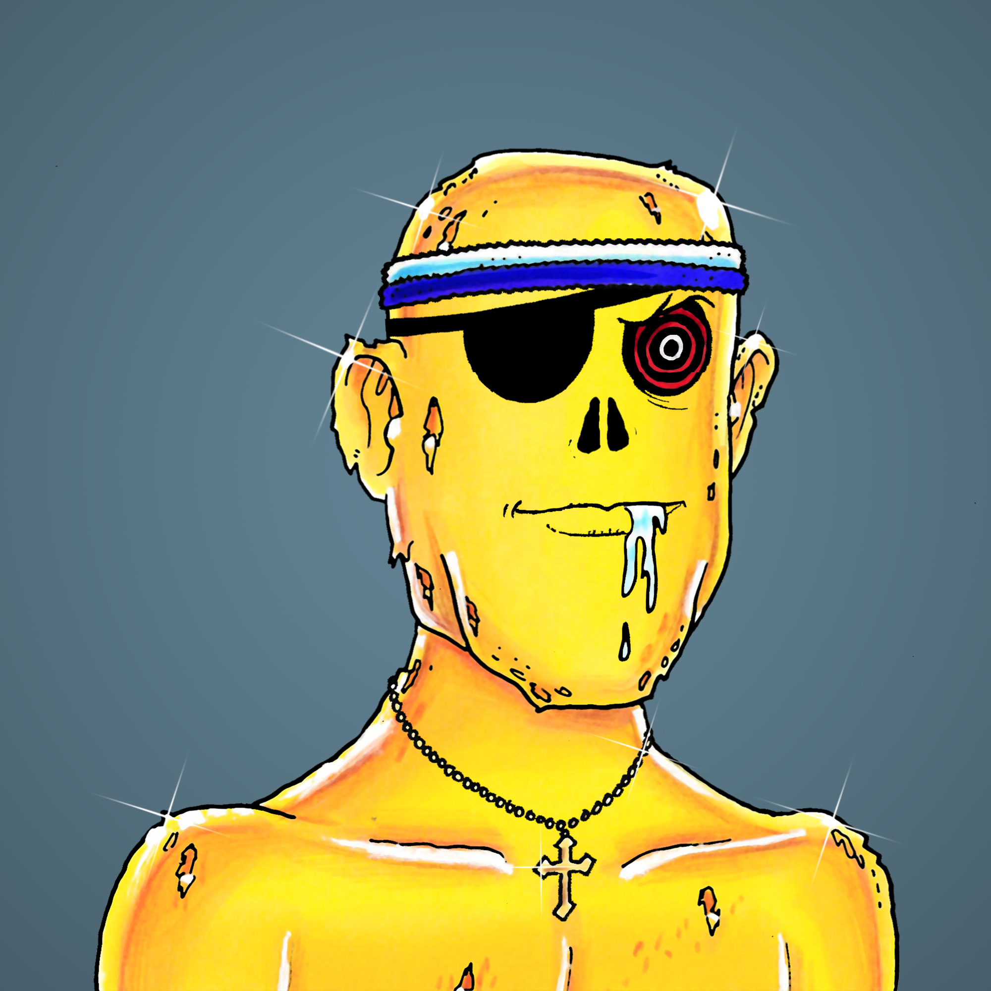 George Trosley - Jungle Freaks - Jungle Freak 5565 - NFT # 5565