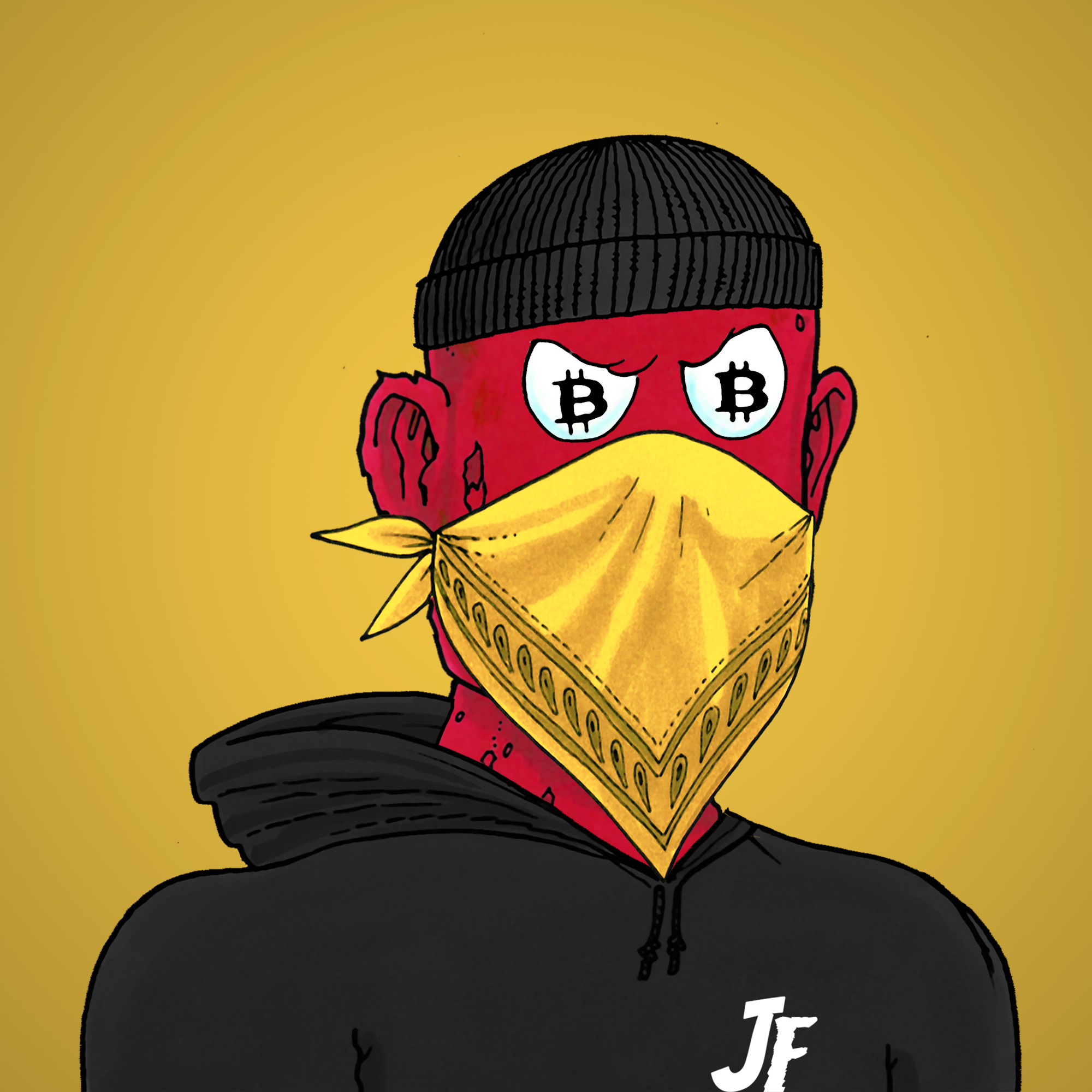 George Trosley - Jungle Freaks - Jungle Freak 5572 - NFT # 5572