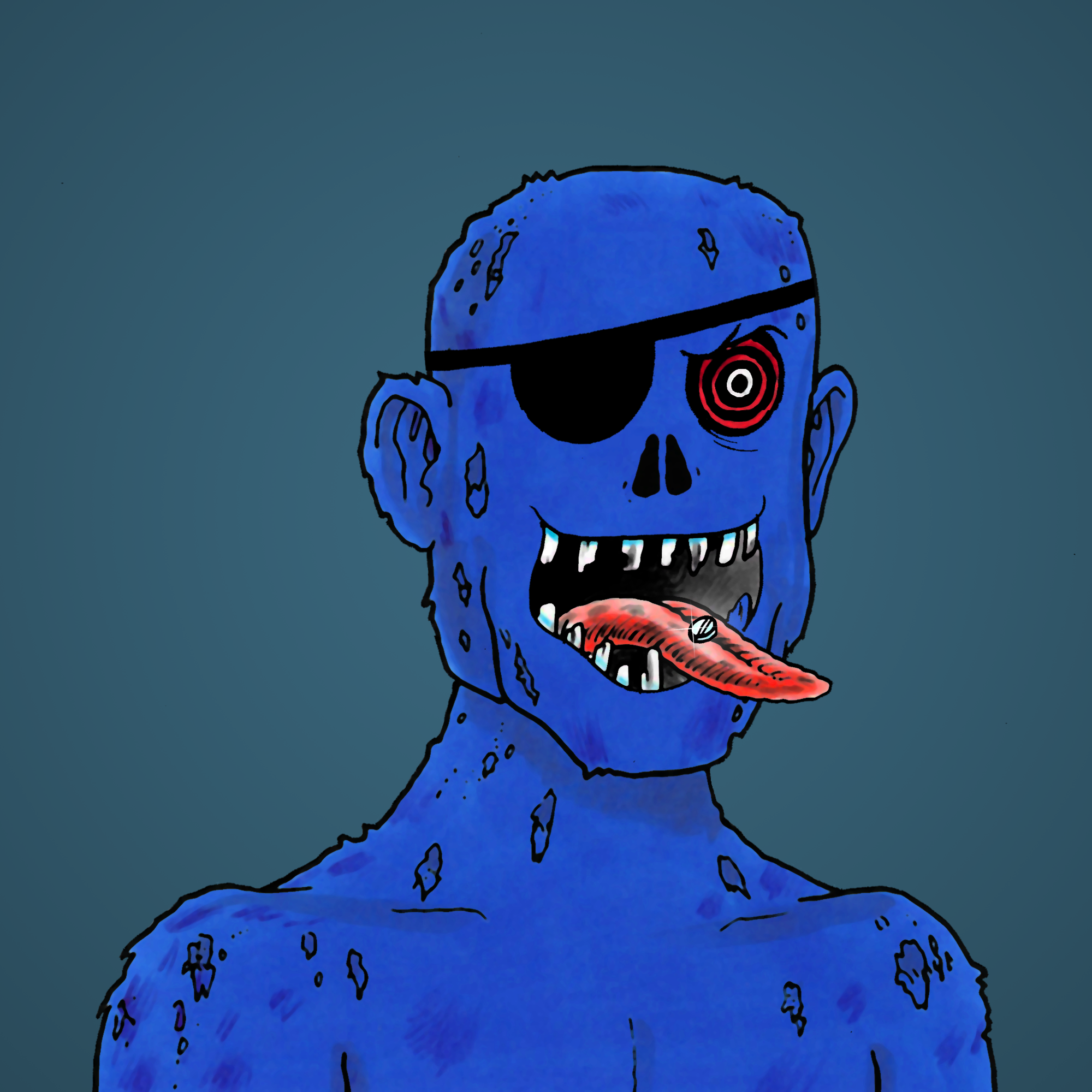 George Trosley - Jungle Freaks - Jungle Freak 5573 - NFT # 5573