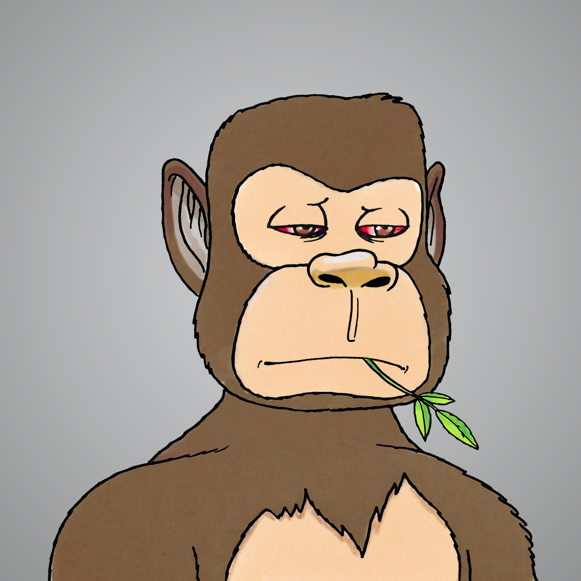 George Trosley - Jungle Freaks - Jungle Freak 5574 - NFT # 5574