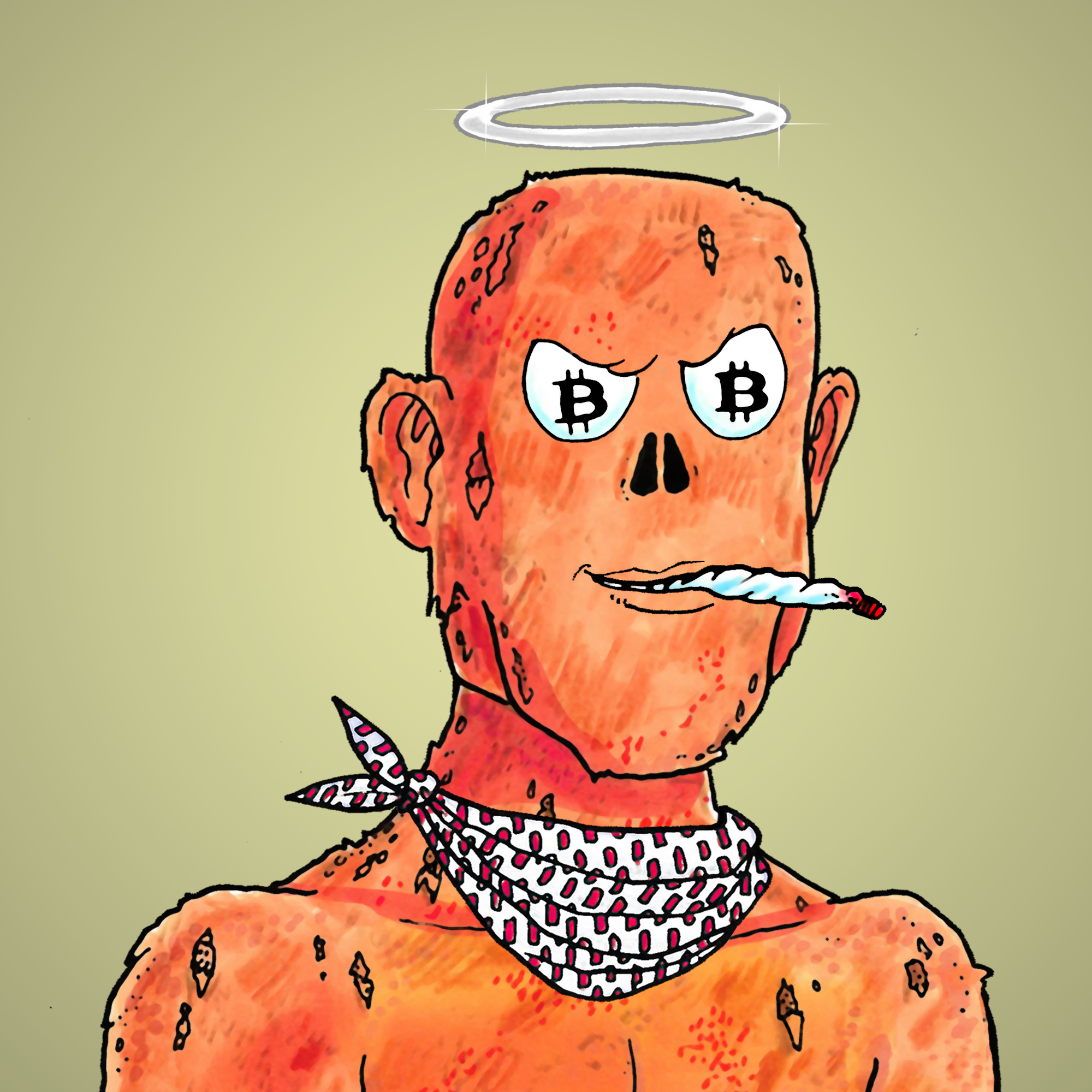 George Trosley - Jungle Freaks - Jungle Freak 5575 - NFT # 5575