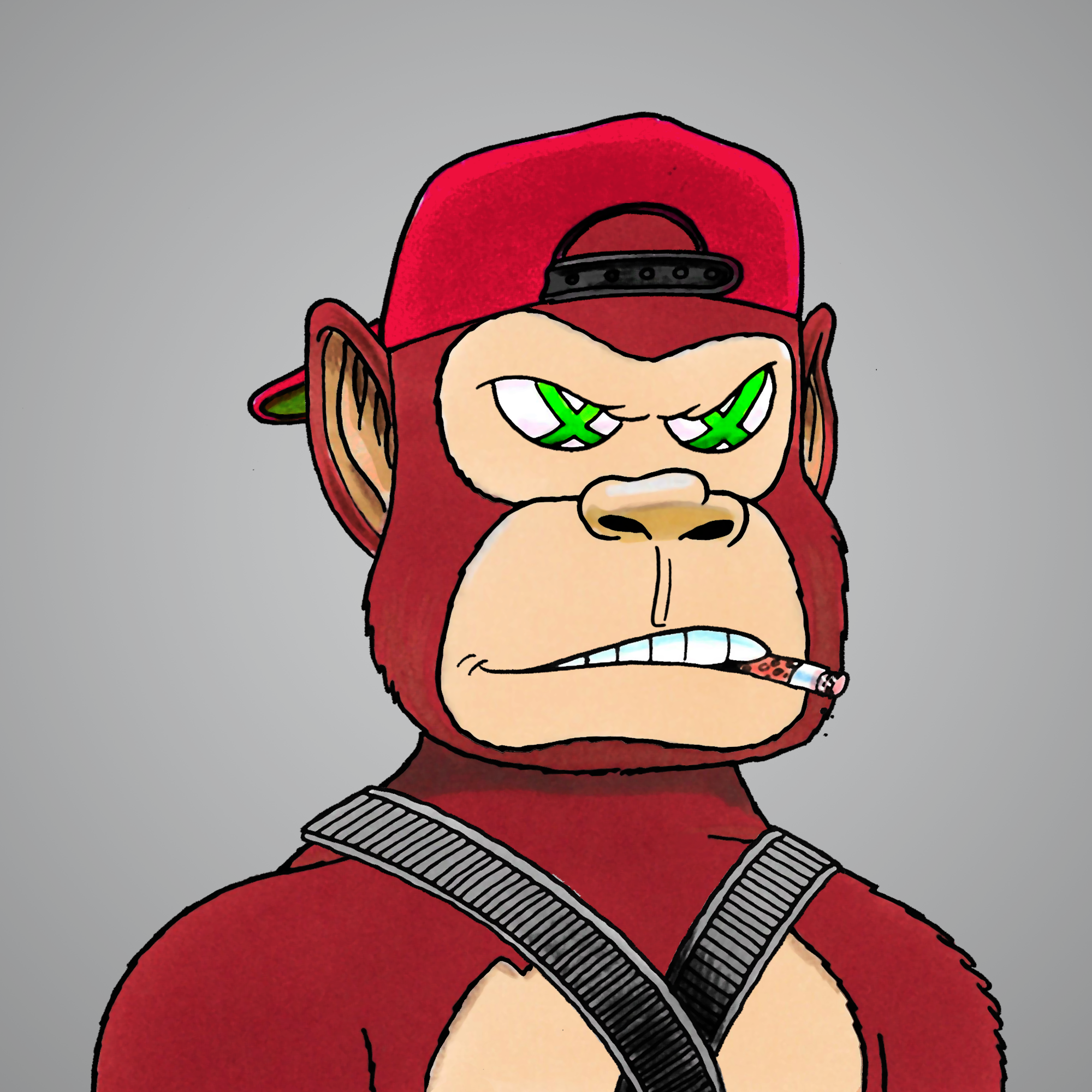 George Trosley - Jungle Freaks - Jungle Freak 5578 - NFT # 5578