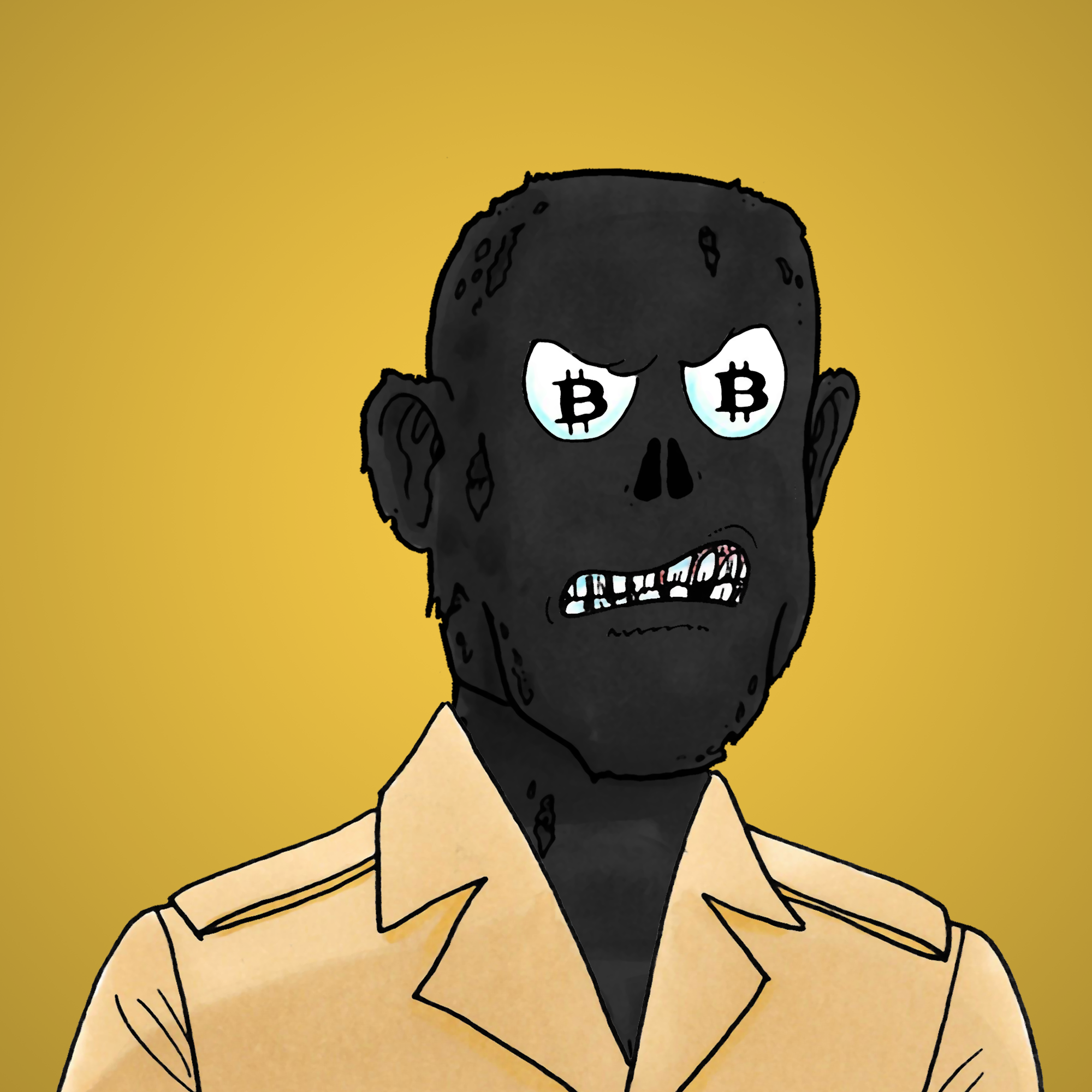 George Trosley - Jungle Freaks - Jungle Freak 5593 - NFT # 5593