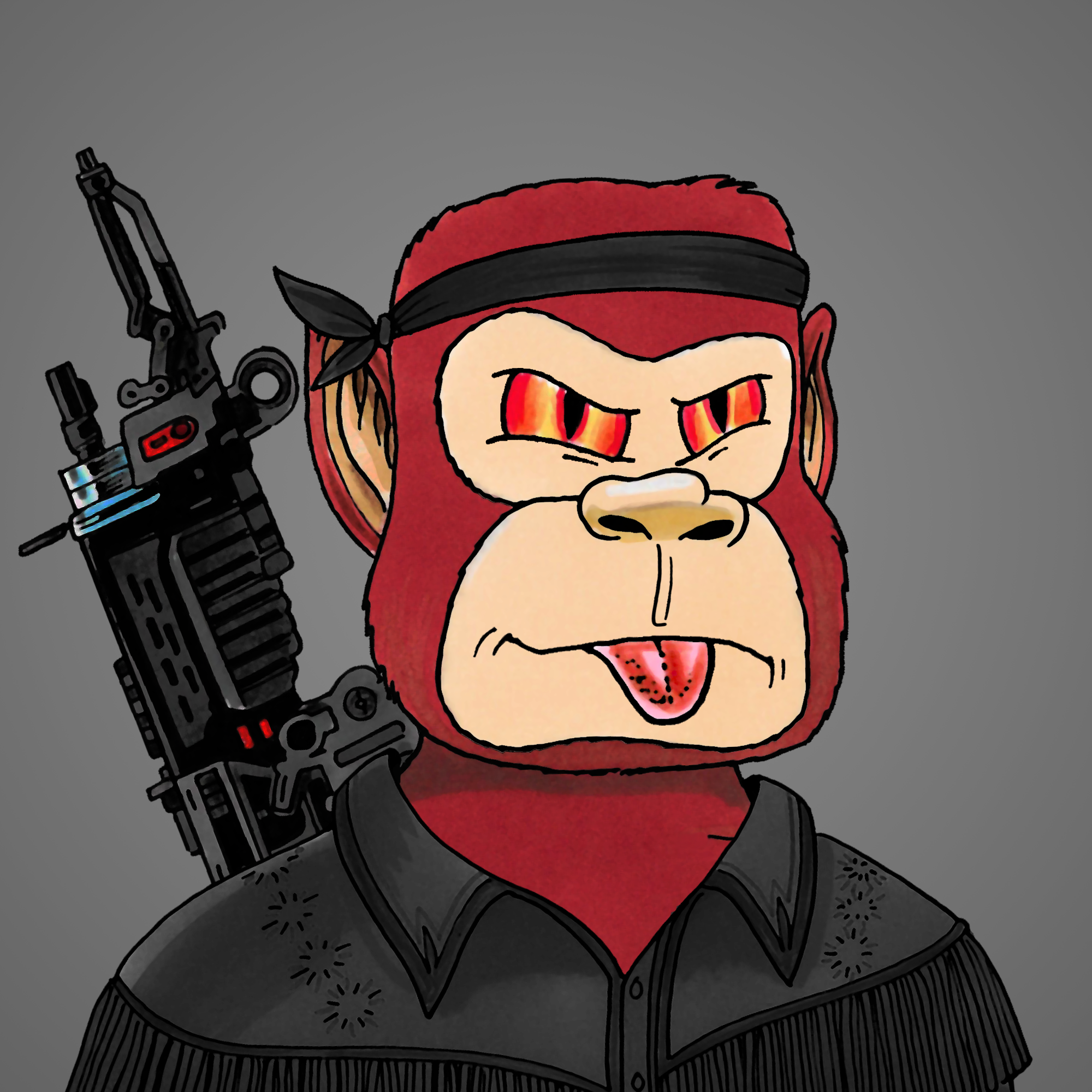 George Trosley - Jungle Freaks - Jungle Freak 56 - NFT # 56