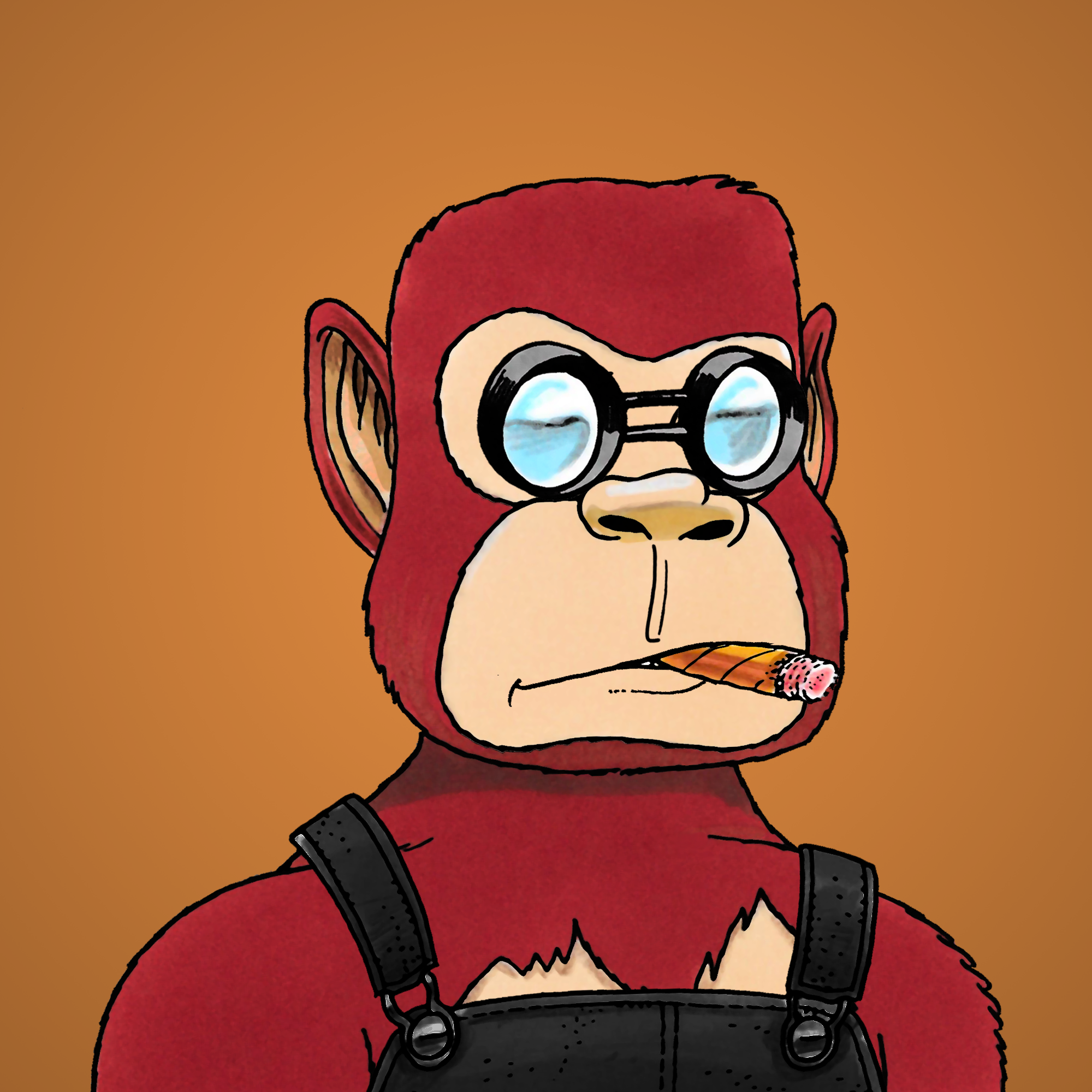 George Trosley - Jungle Freaks - Jungle Freak 5601 - NFT # 5601