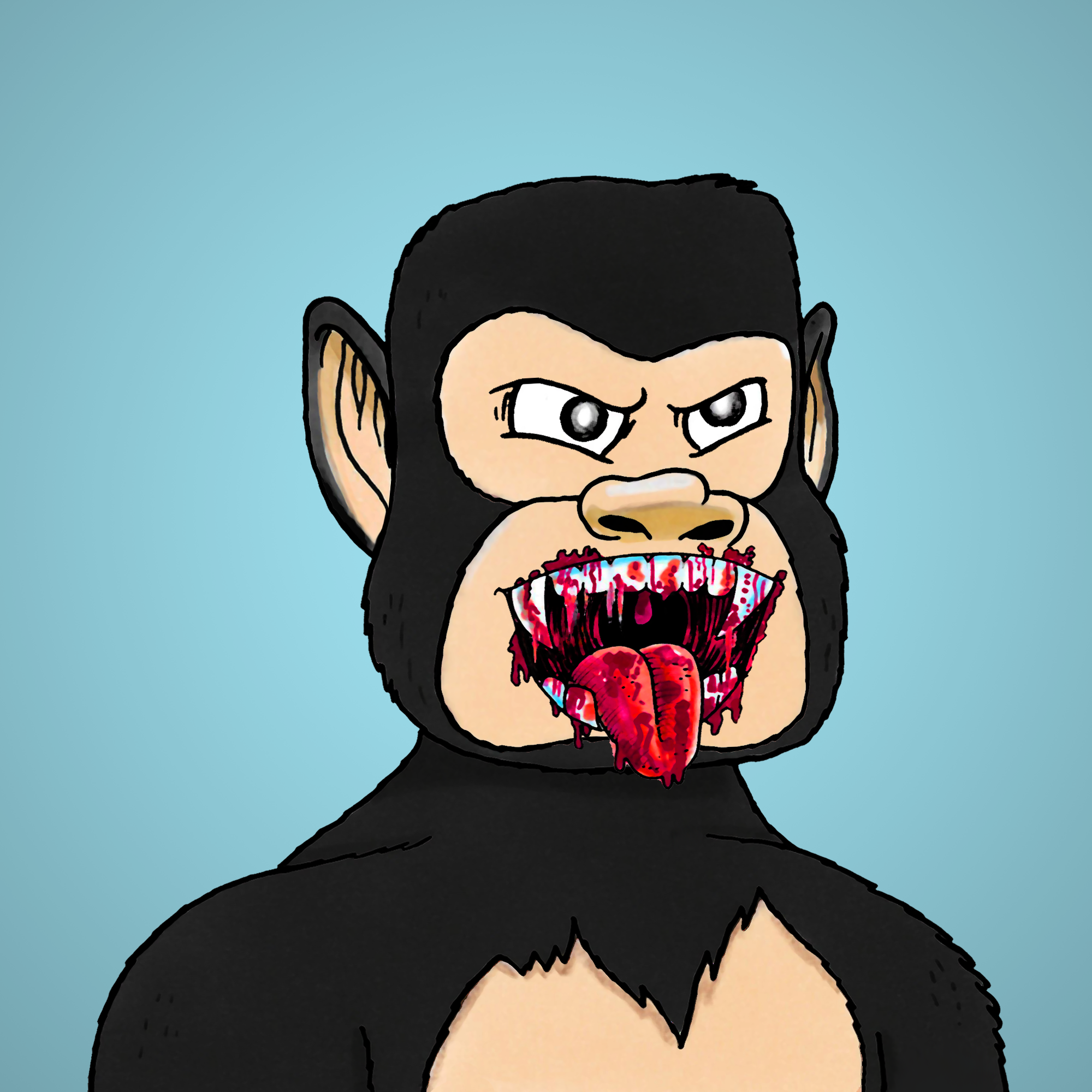 George Trosley - Jungle Freaks - Jungle Freak 5611 - NFT # 5611