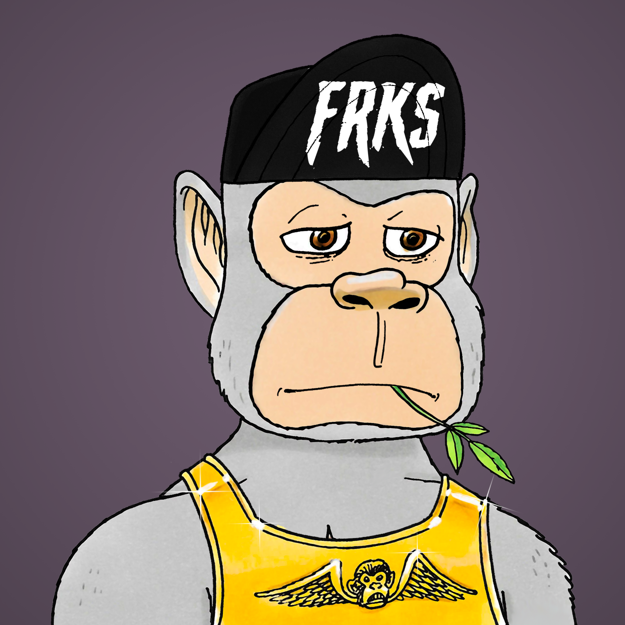 George Trosley - Jungle Freaks - Jungle Freak 5618 - NFT # 5618