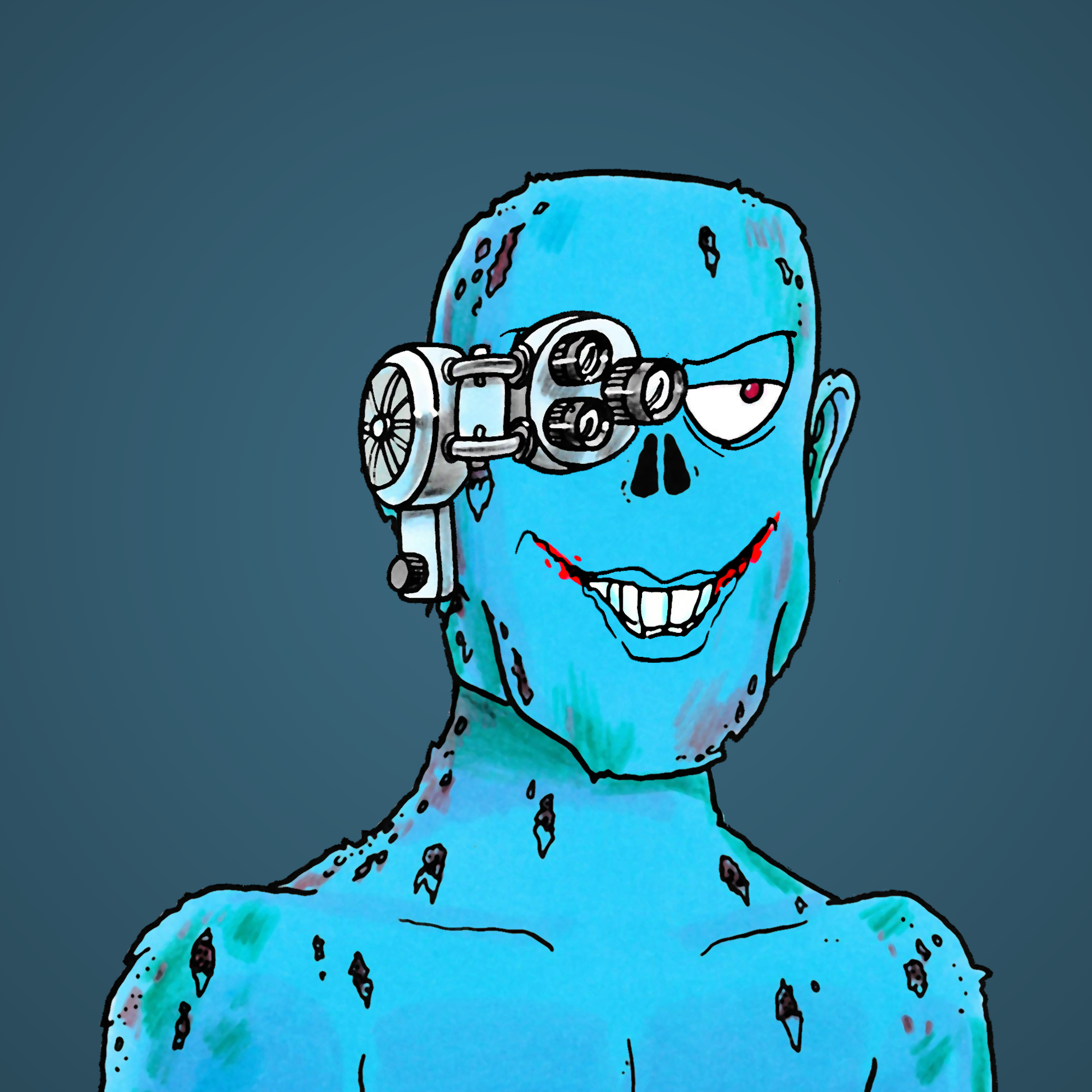 George Trosley - Jungle Freaks - Jungle Freak 562 - NFT # 562