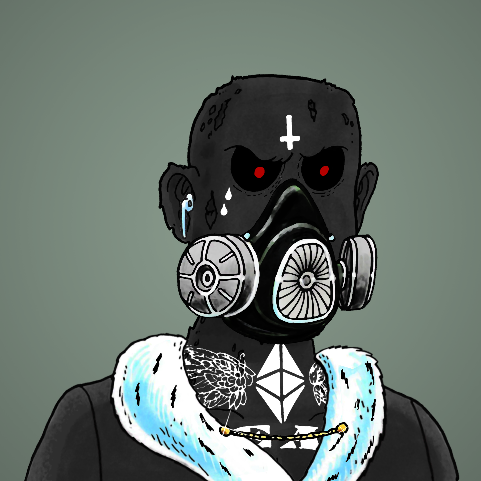 George Trosley - Jungle Freaks - Jungle Freak 5624 - NFT # 5624