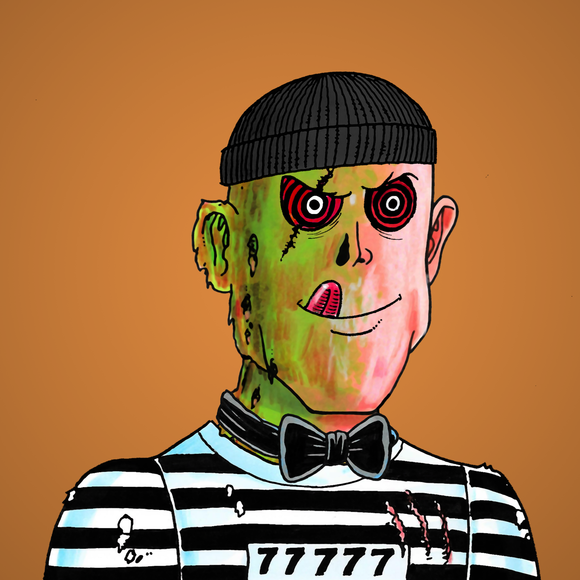 George Trosley - Jungle Freaks - Jungle Freak 5626 - NFT # 5626