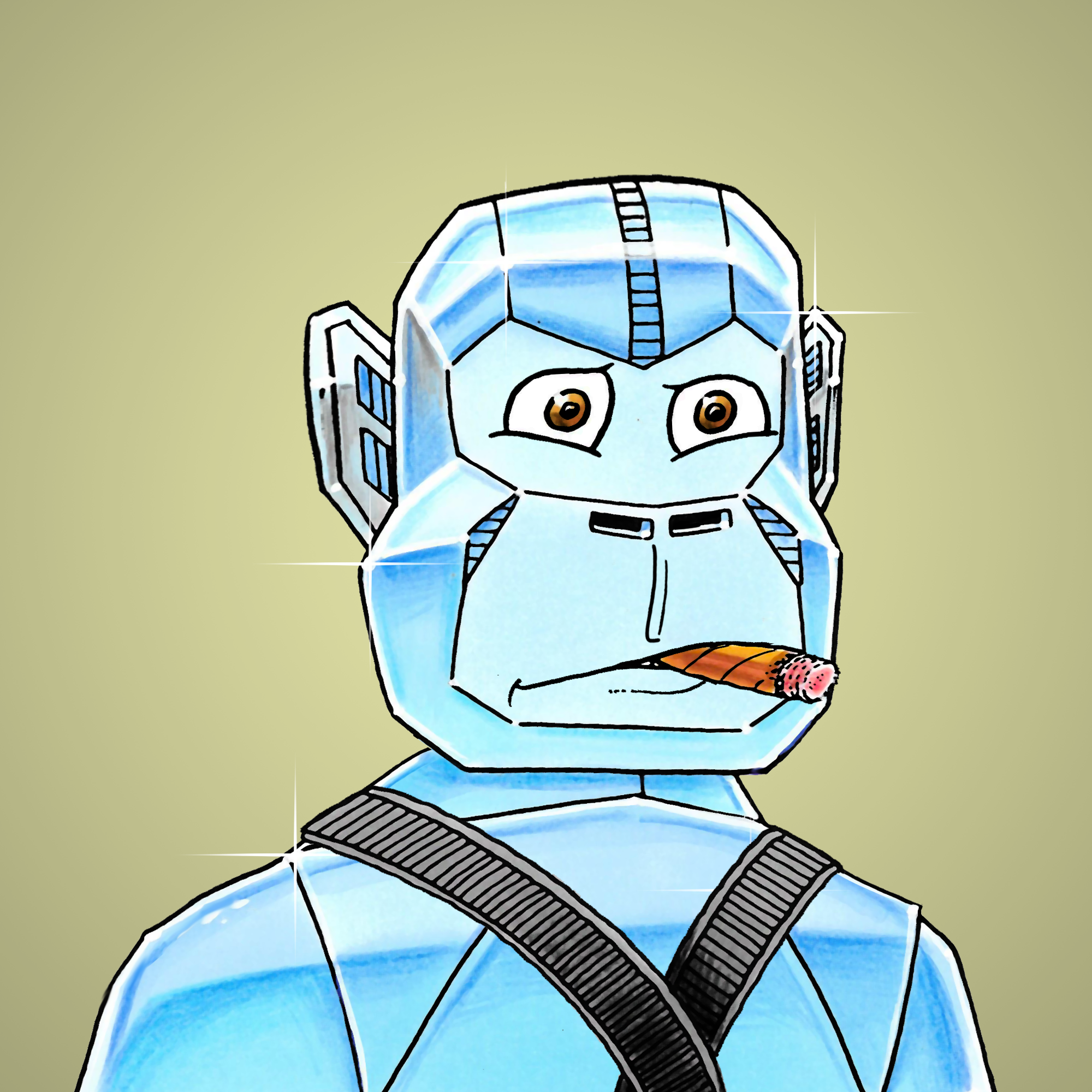 George Trosley - Jungle Freaks - Jungle Freak 563 - NFT # 563