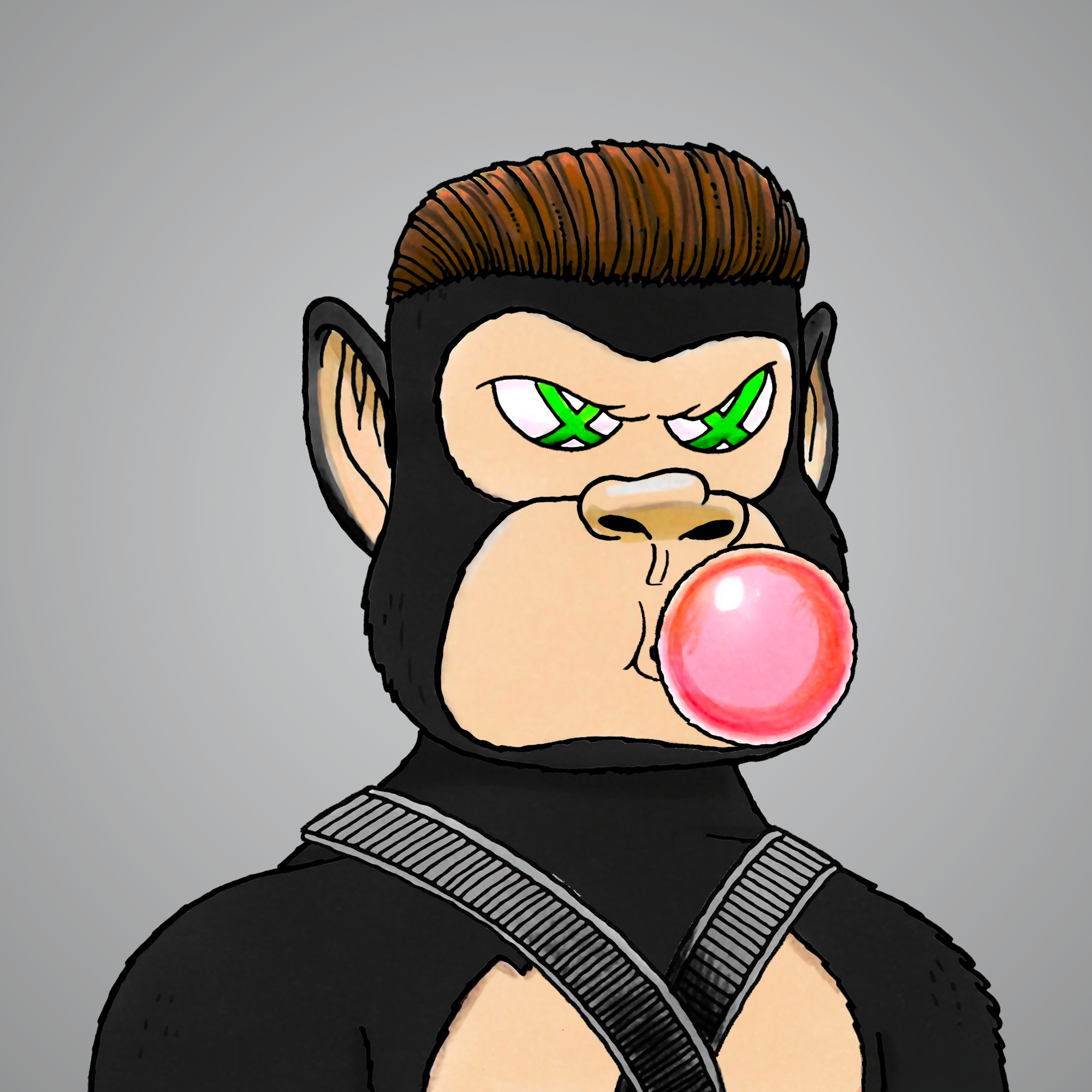 George Trosley - Jungle Freaks - Jungle Freak 5638 - NFT # 5638