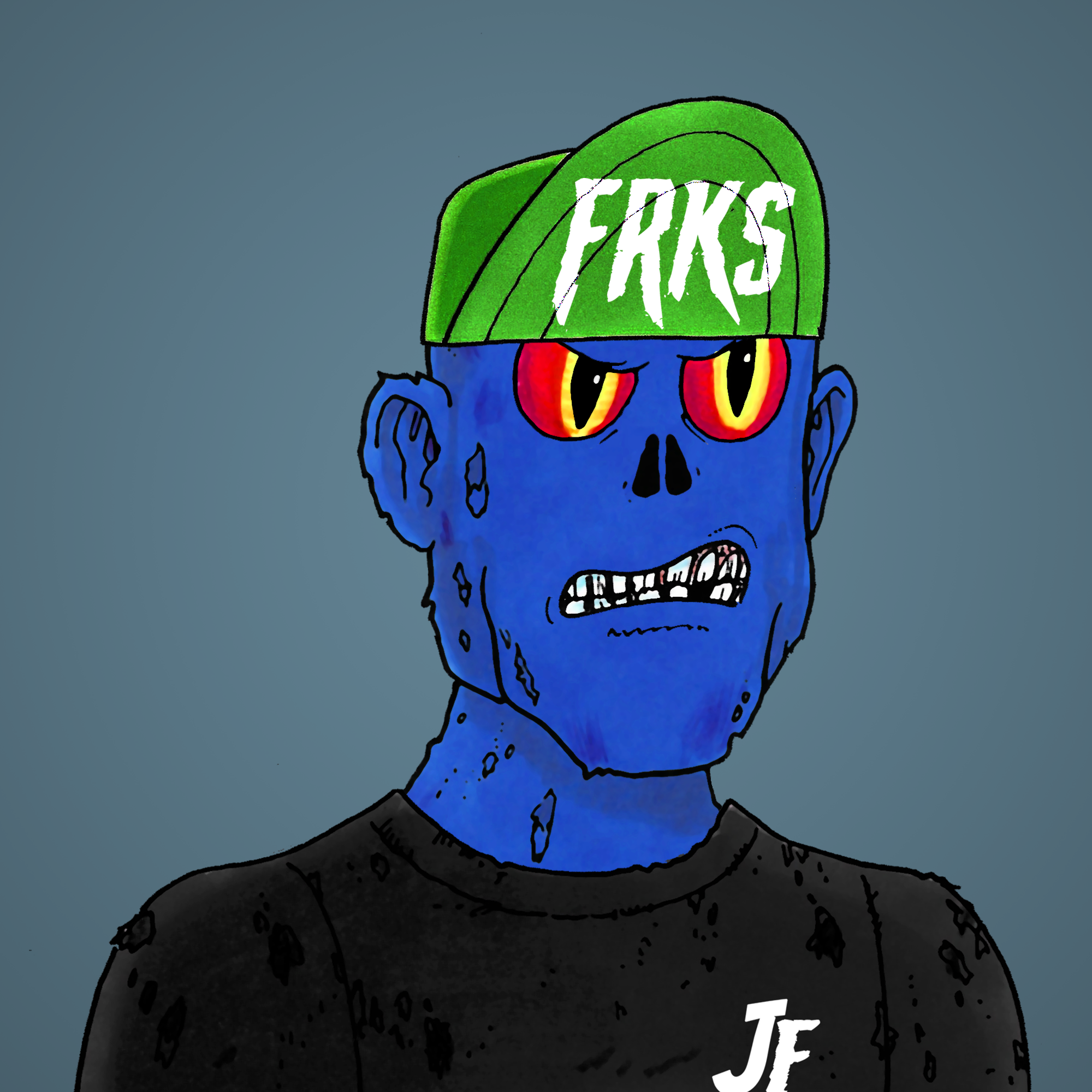 George Trosley - Jungle Freaks - Jungle Freak 5641 - NFT # 5641