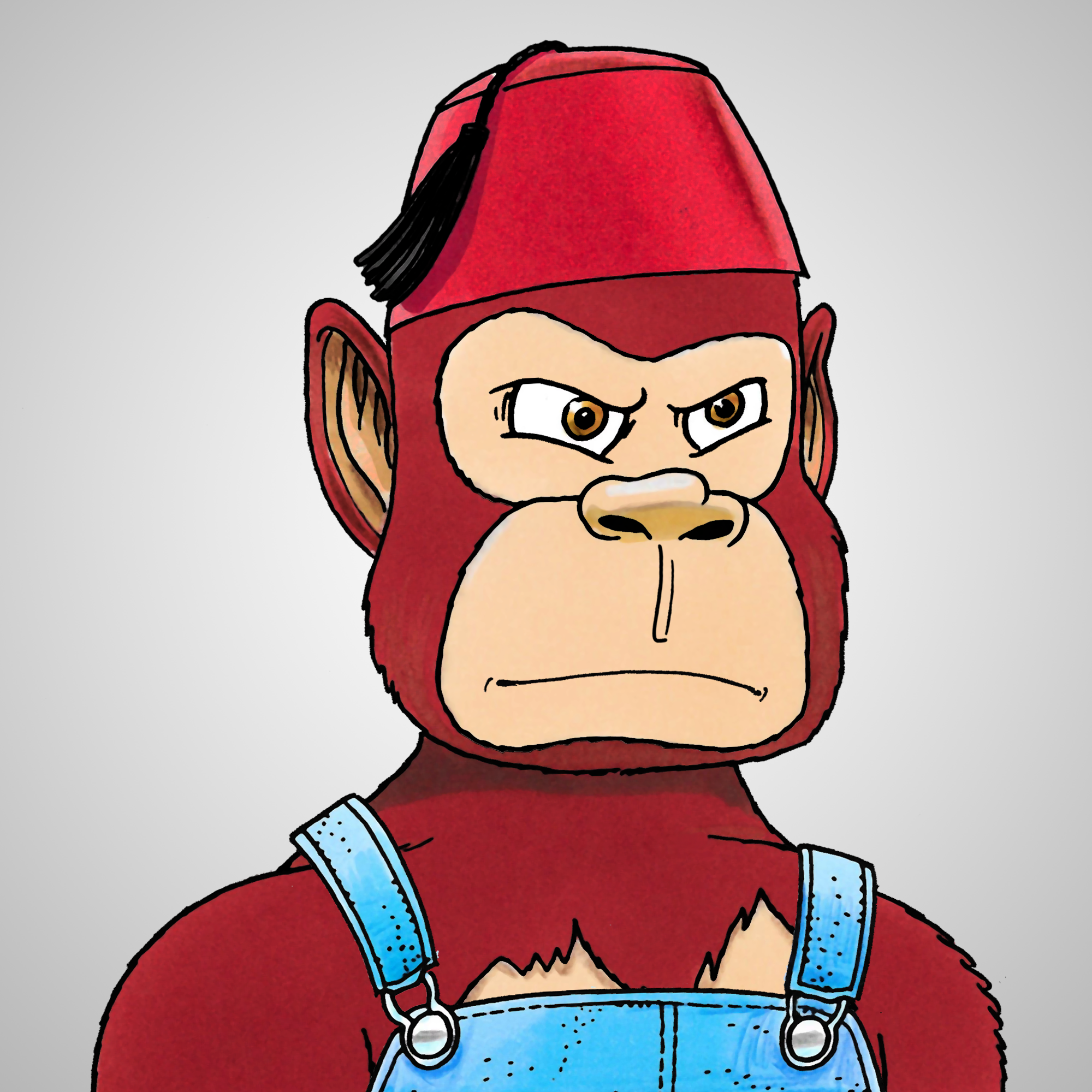 George Trosley - Jungle Freaks - Jungle Freak 5642 - NFT # 5642